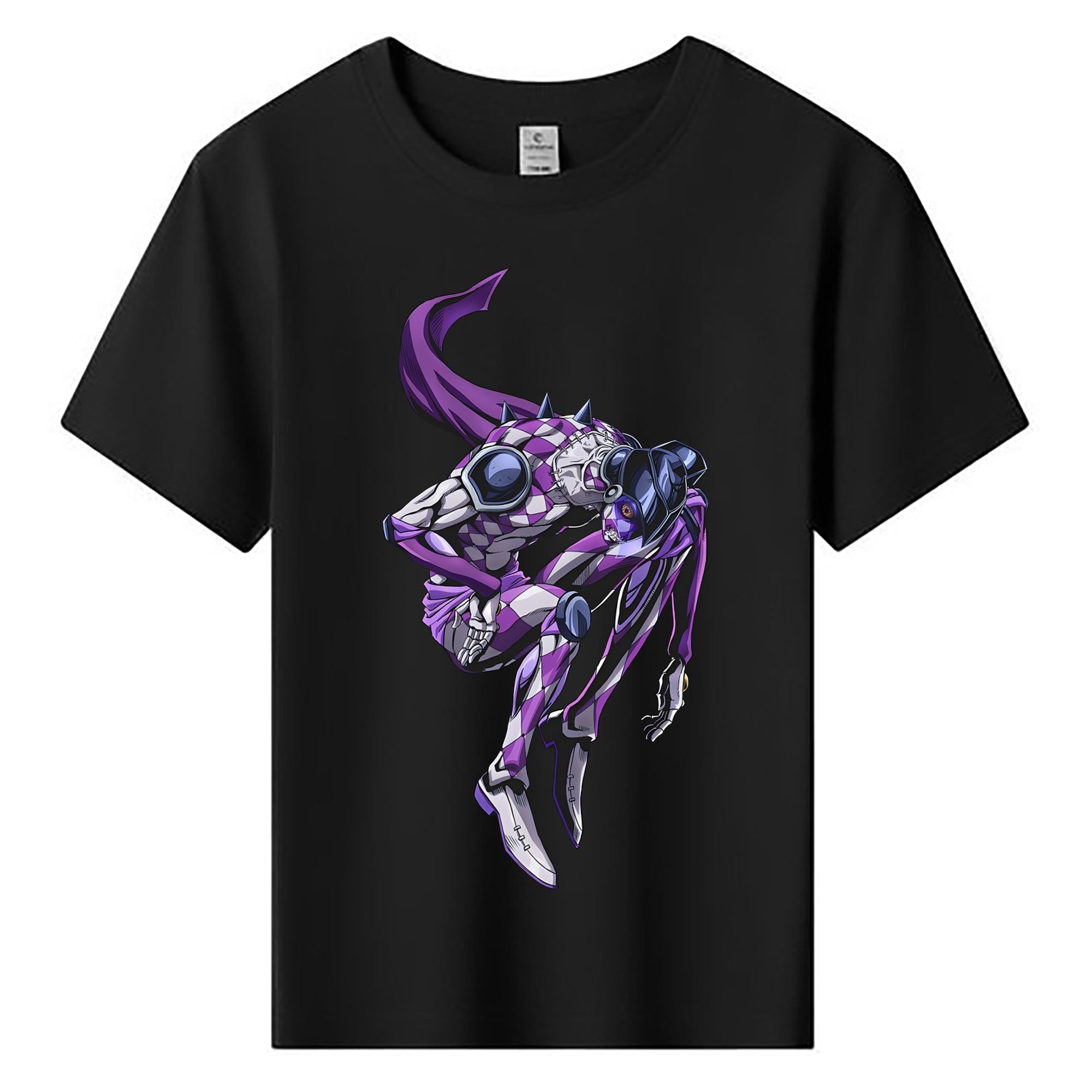 （画像用） ジョジョの奇妙な冒険 パンナコッタ?フー JoJo's Bizarre Adventure Pannacotta Fugo 綿100％キッズTシャツ（フロントプリント）