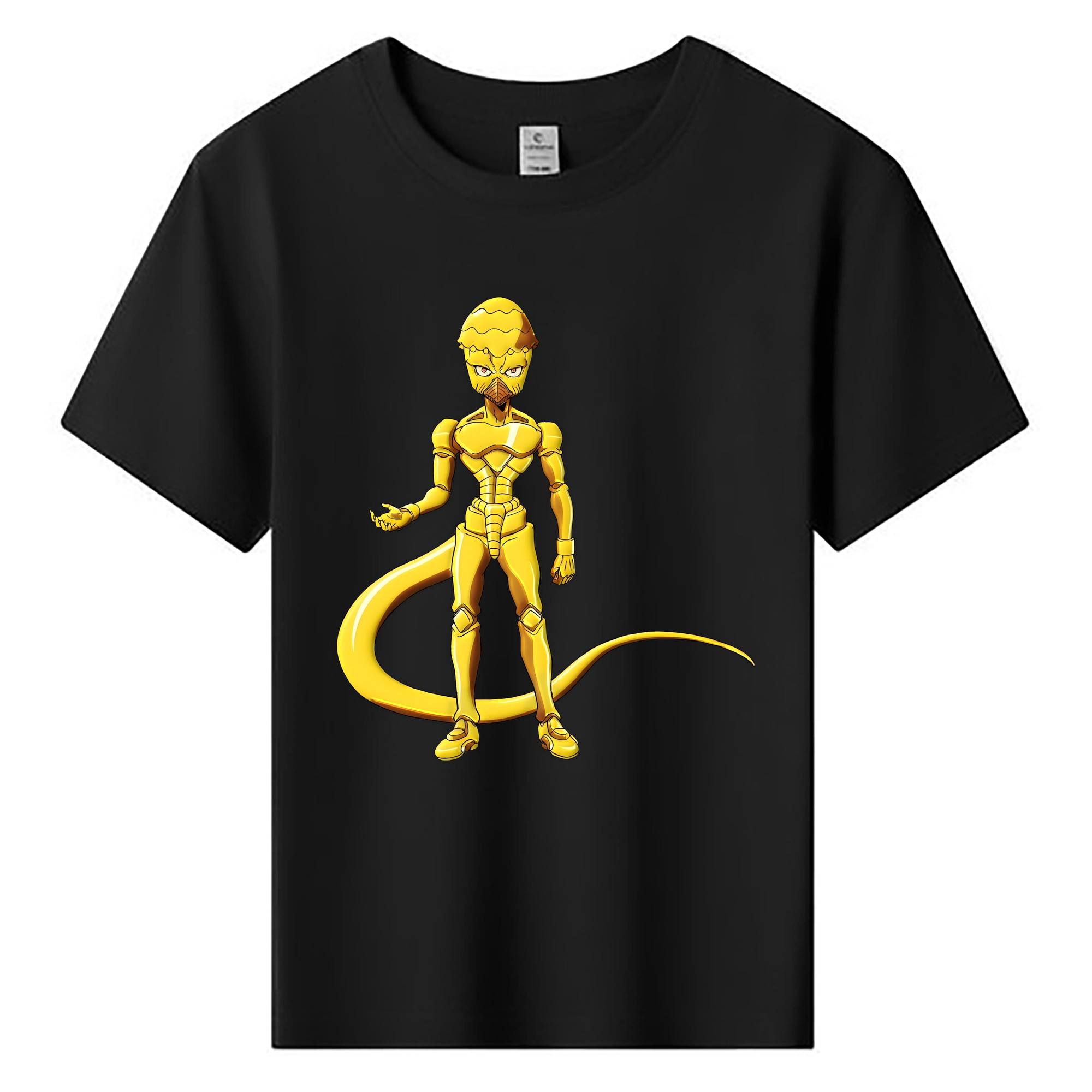 （画像用） ジョジョの奇妙な冒険 おといし あきら JoJo's Bizarre Adventure Akira Otoishi 綿100％キッズTシャツ（フロントプリント）