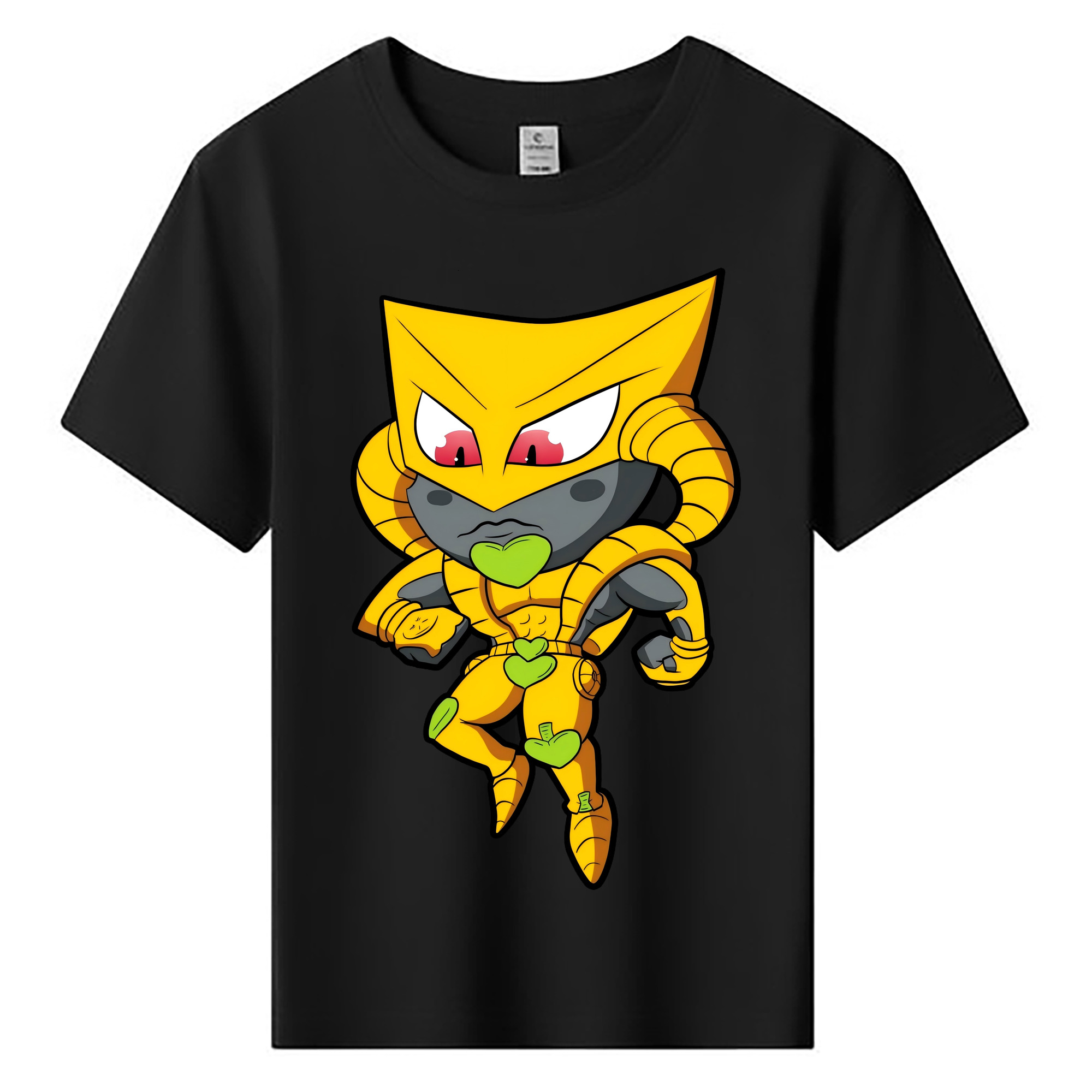 （画像用） ジョジョの奇妙な冒険 ディオ?ブランドー JoJo's Bizarre Adventure Dio Brando 綿100％キッズTシャツ（フロントプリント）