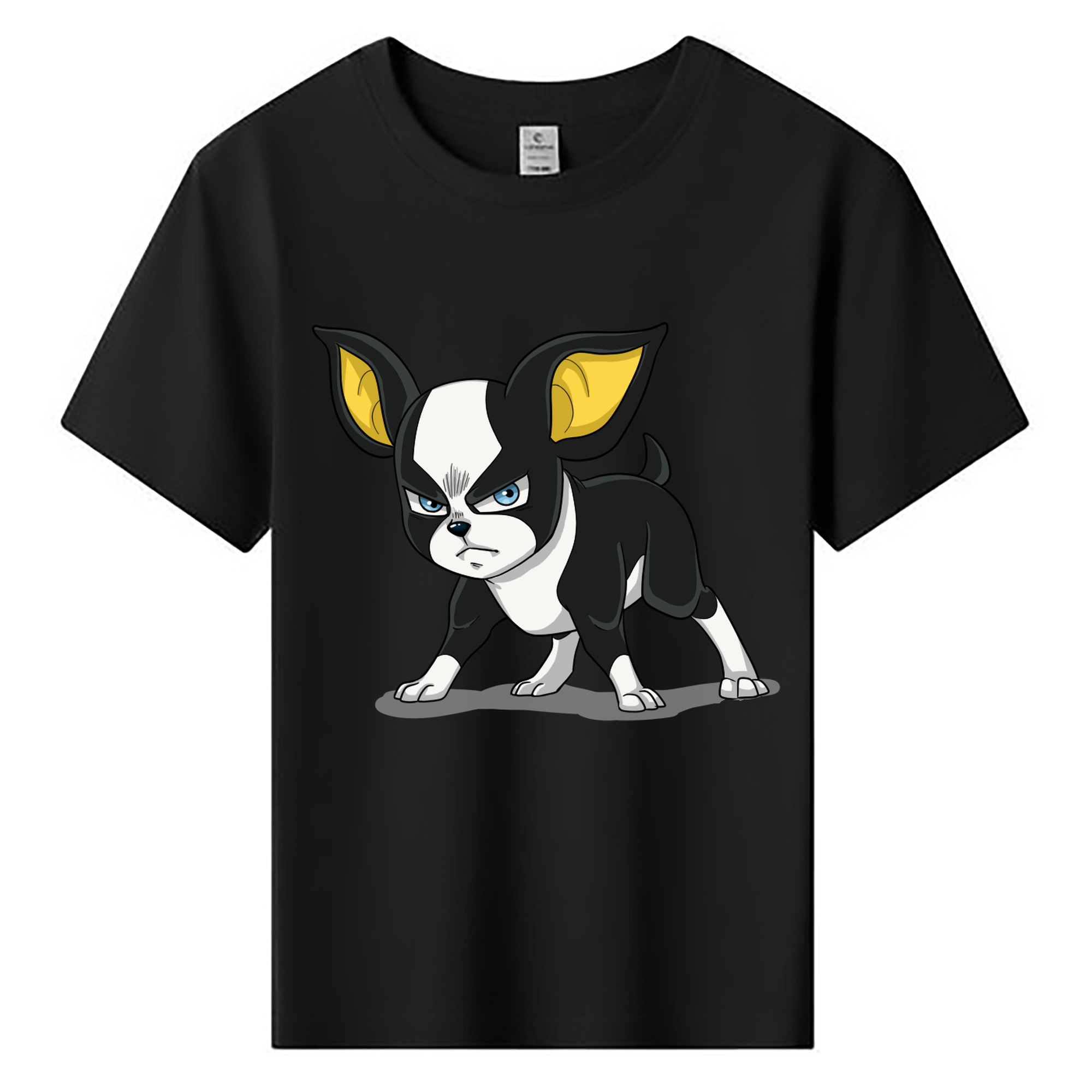 （画像用） ジョジョの奇妙な冒険 イギー JoJo's Bizarre Adventure Iggy 綿100％キッズTシャツ（フロントプリント）