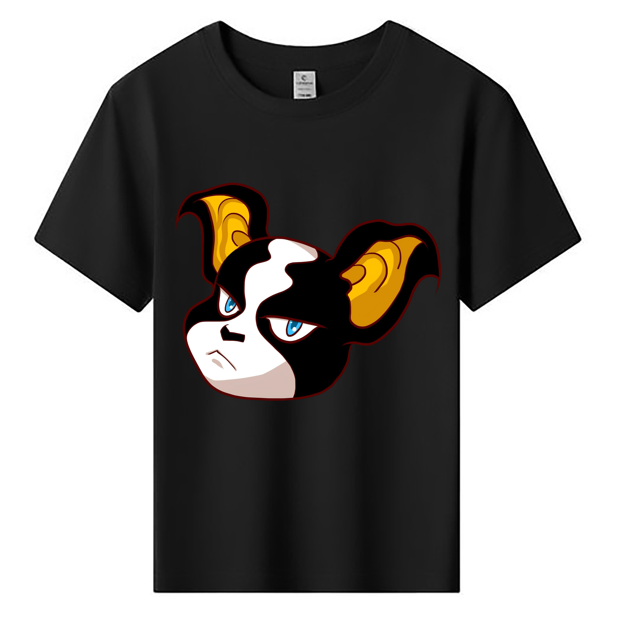 （画像用） ジョジョの奇妙な冒険 イギー JoJo's Bizarre Adventure Iggy 綿100％キッズTシャツ（フロントプリント）