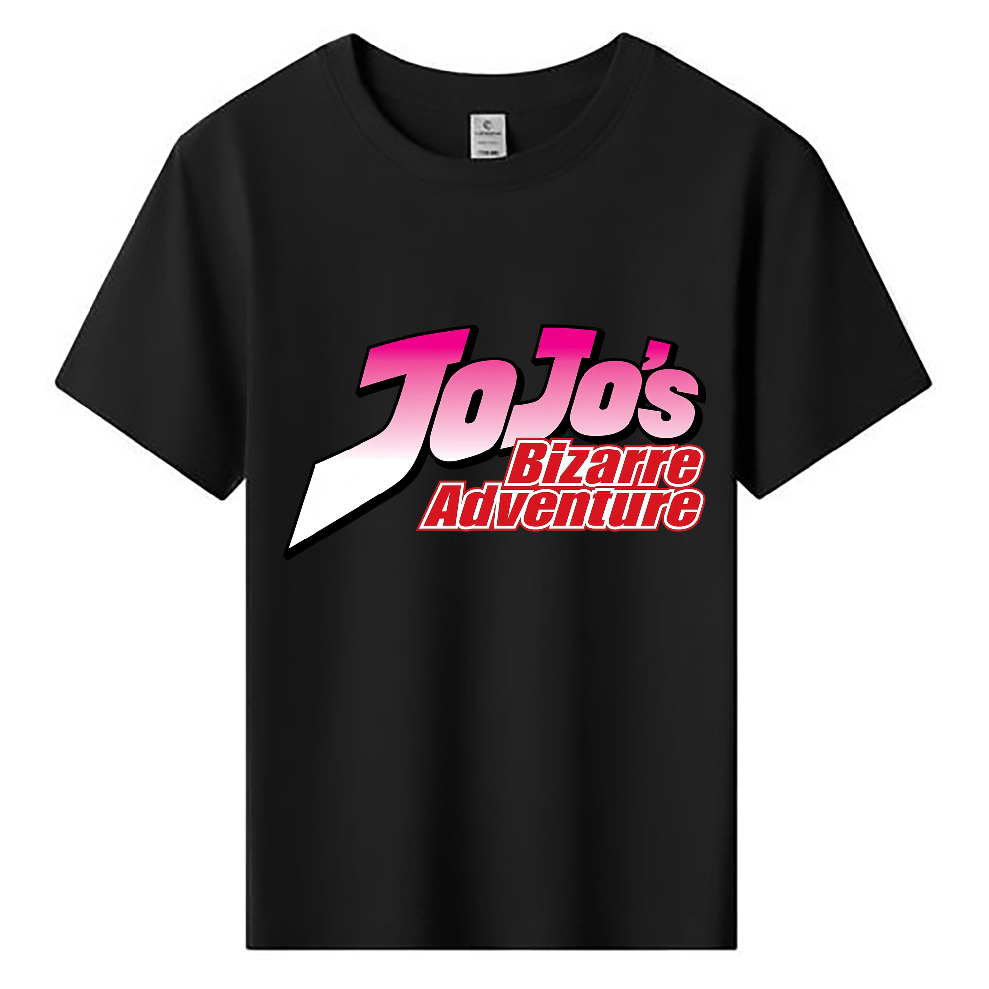 （画像用） ジョジョの奇妙な冒険 JoJo's Bizarre Adventure 綿100％キッズTシャツ（フロントプリント）