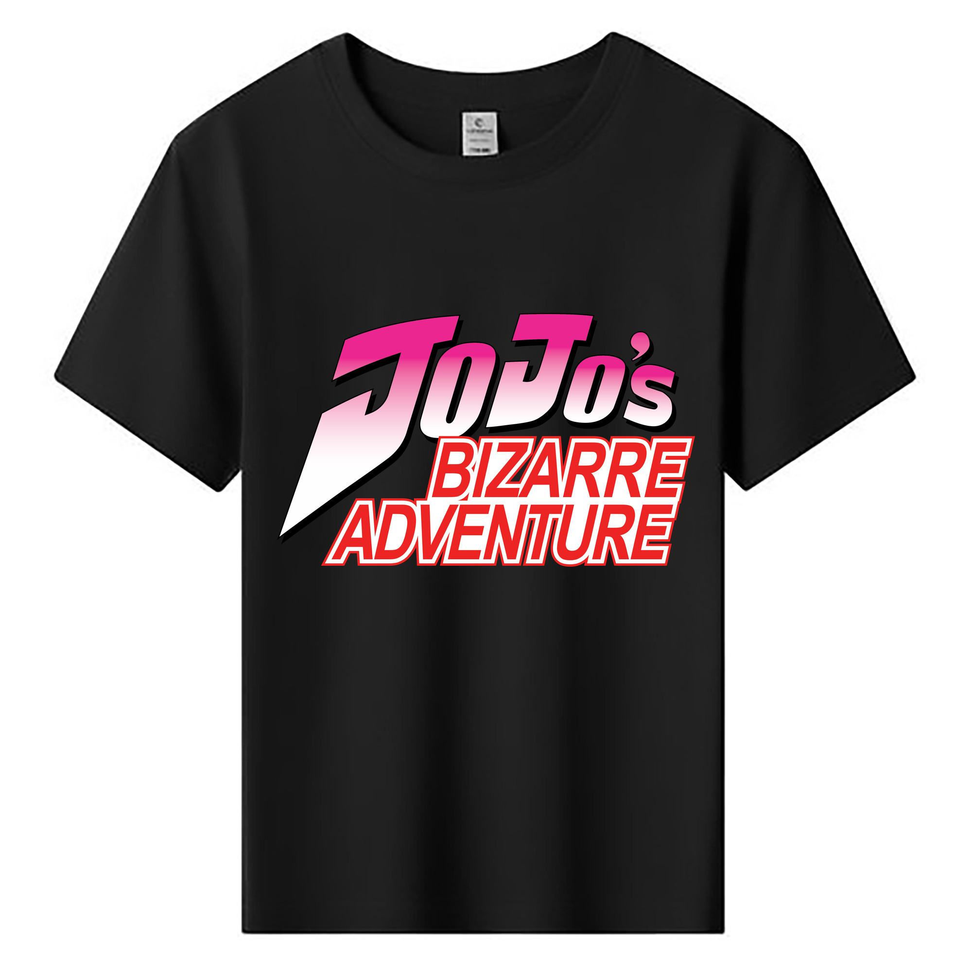 （画像用） ジョジョの奇妙な冒険 JoJo's Bizarre Adventure 綿100％キッズTシャツ（フロントプリント）