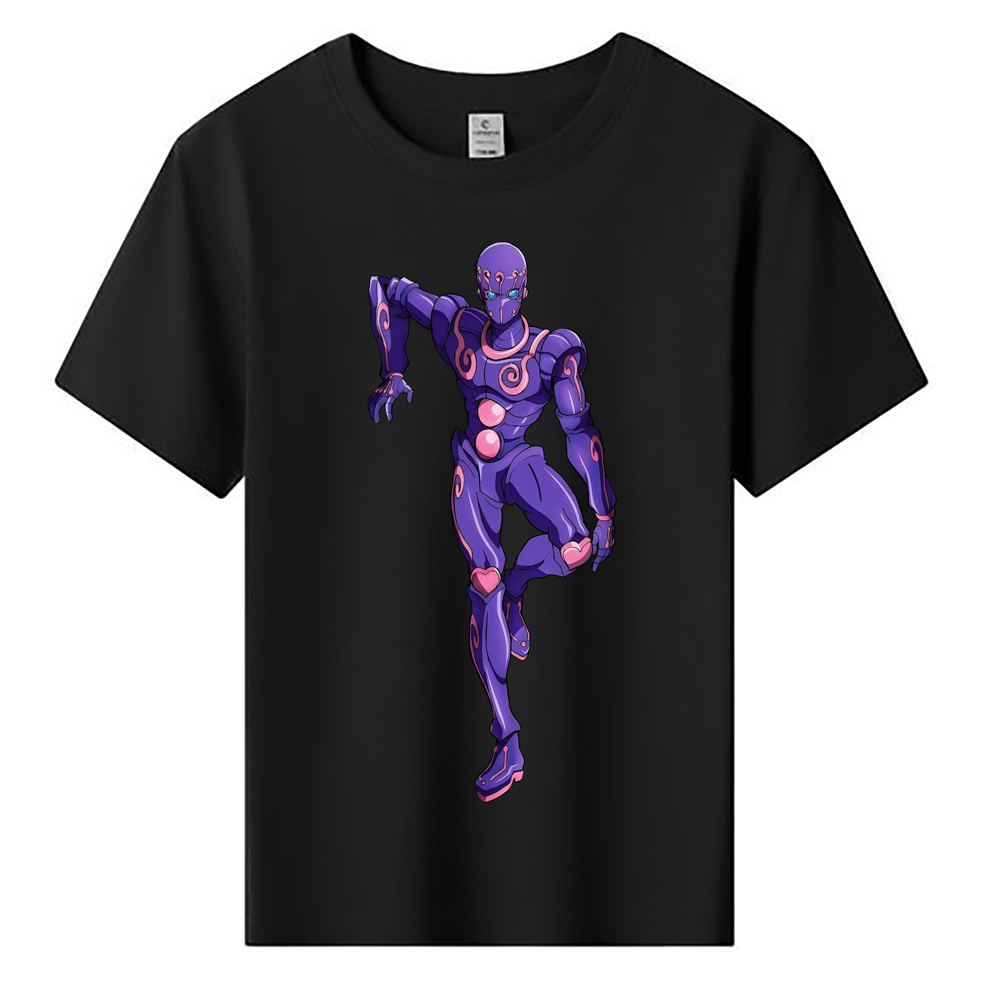 （画像用） ジョジョの奇妙な冒険 JoJo's Bizarre Adventure 綿100％キッズTシャツ（フロントプリント）