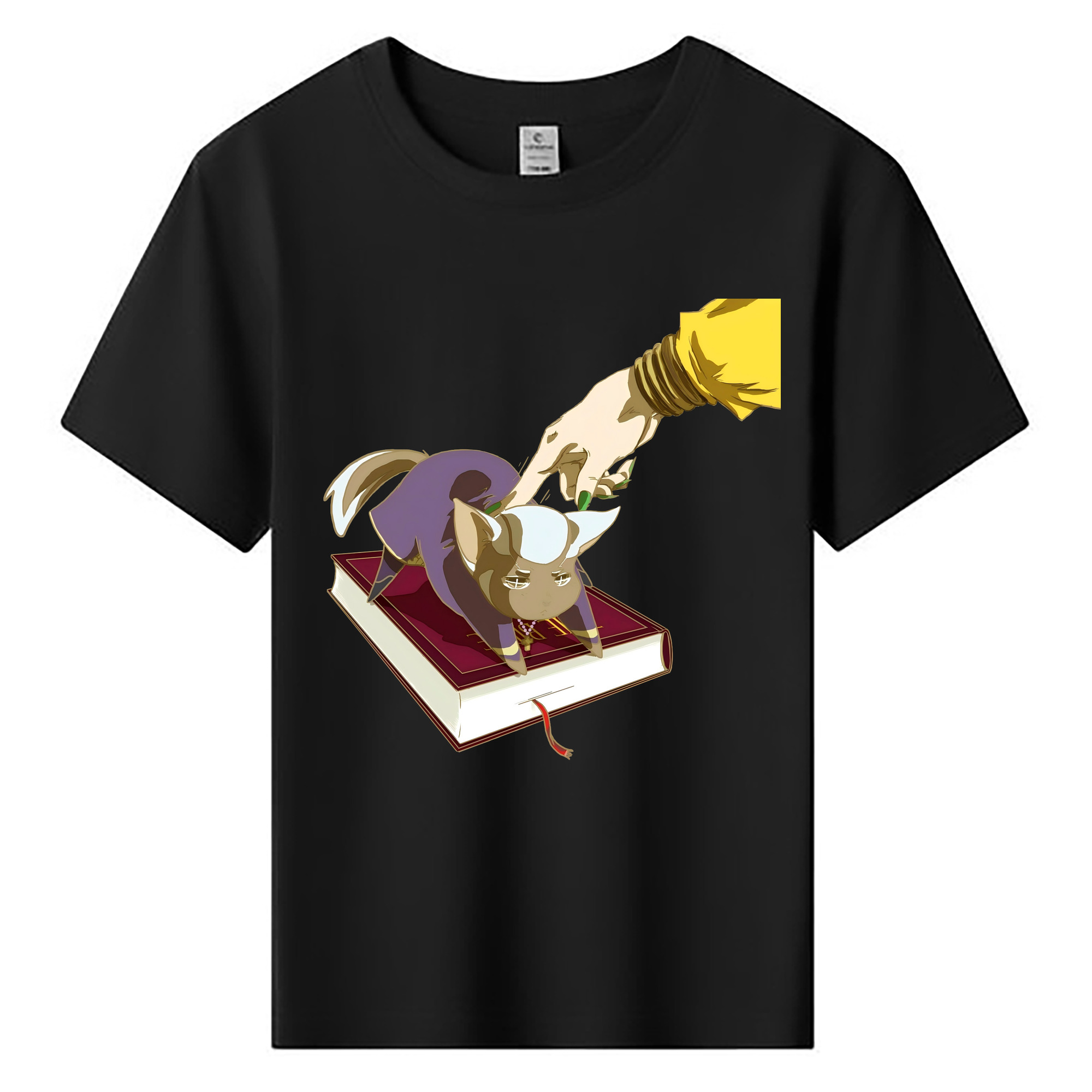 （画像用） ジョジョの奇妙な冒険 JoJo's Bizarre Adventure 綿100％キッズTシャツ（フロントプリント）