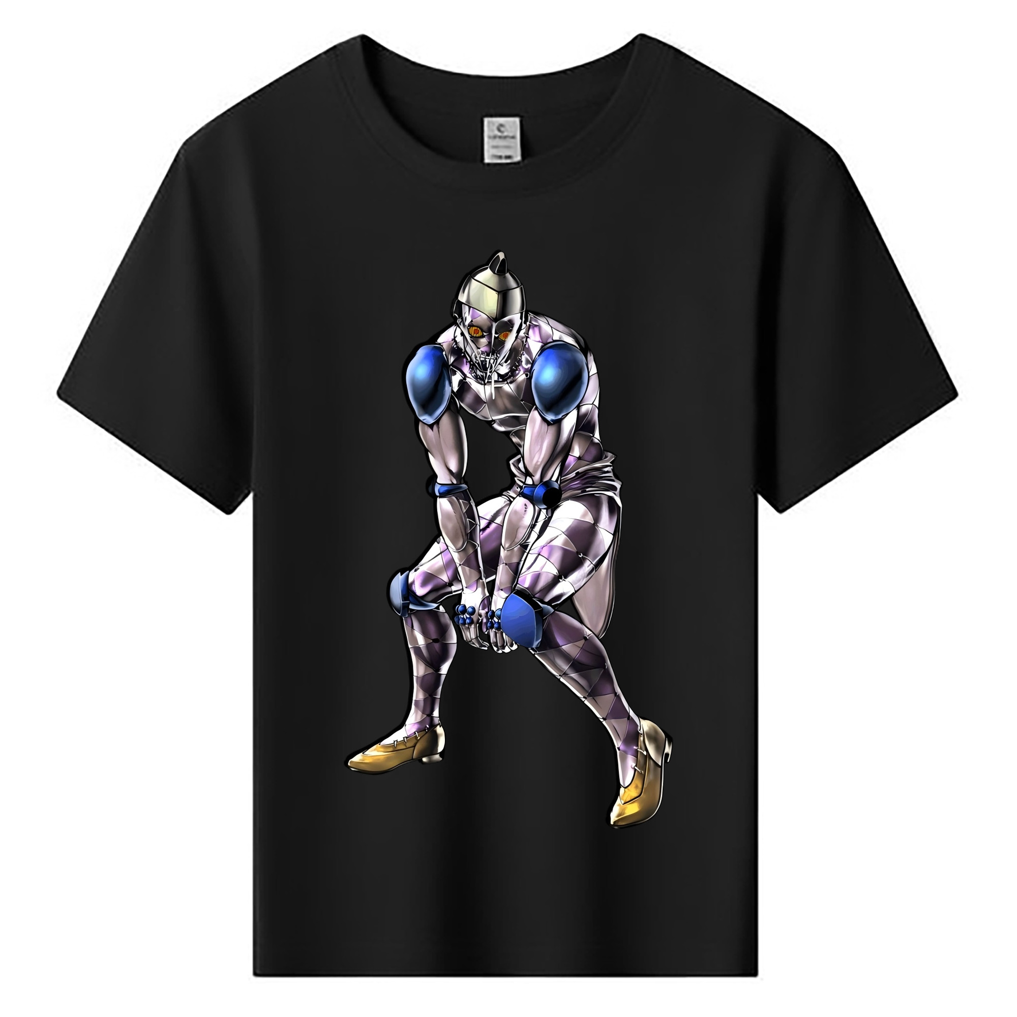 （画像用） ジョジョの奇妙な冒険 JoJo's Bizarre Adventure 綿100％キッズTシャツ（フロントプリント）