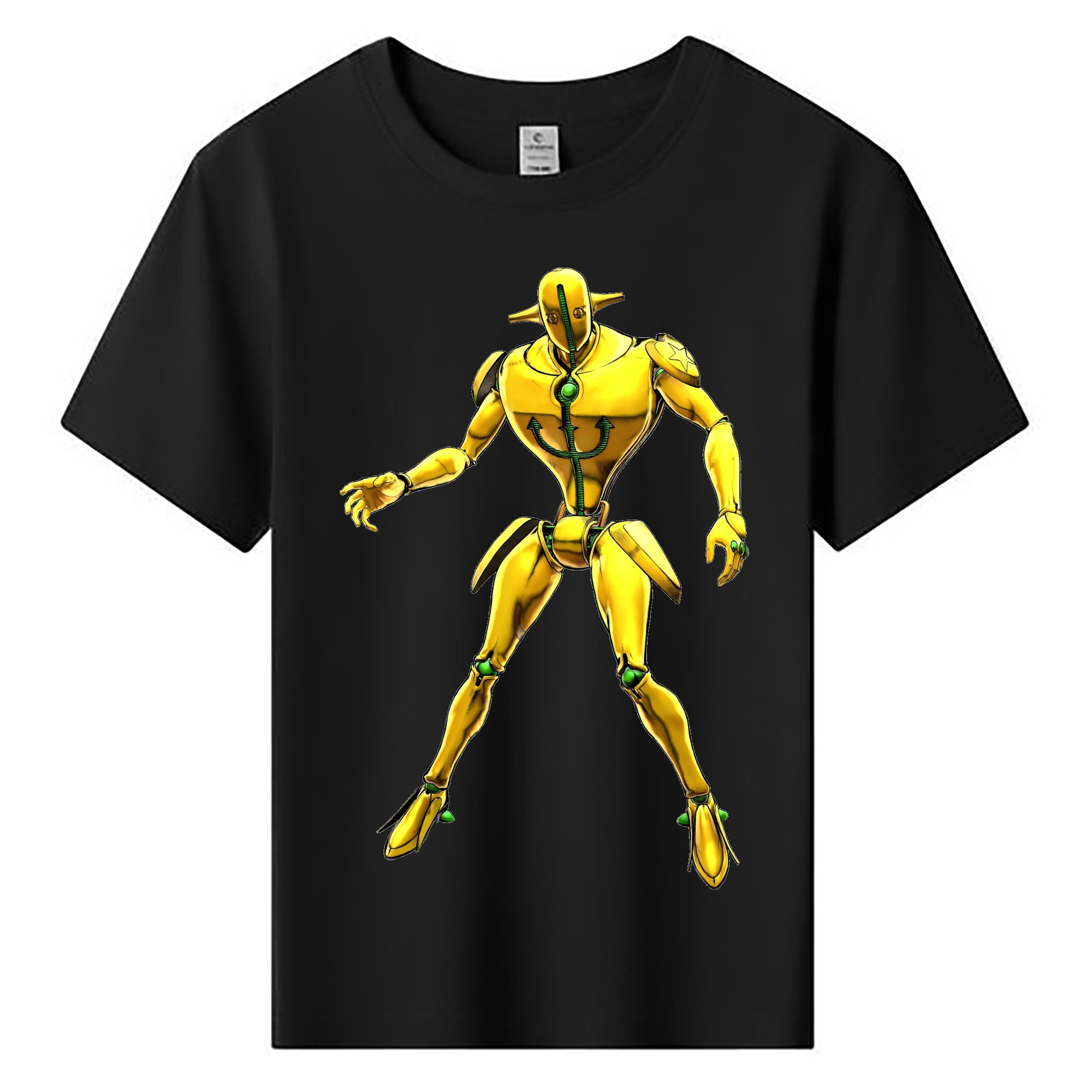（画像用） ジョジョの奇妙な冒険 JoJo's Bizarre Adventure 綿100％キッズTシャツ（フロントプリント）