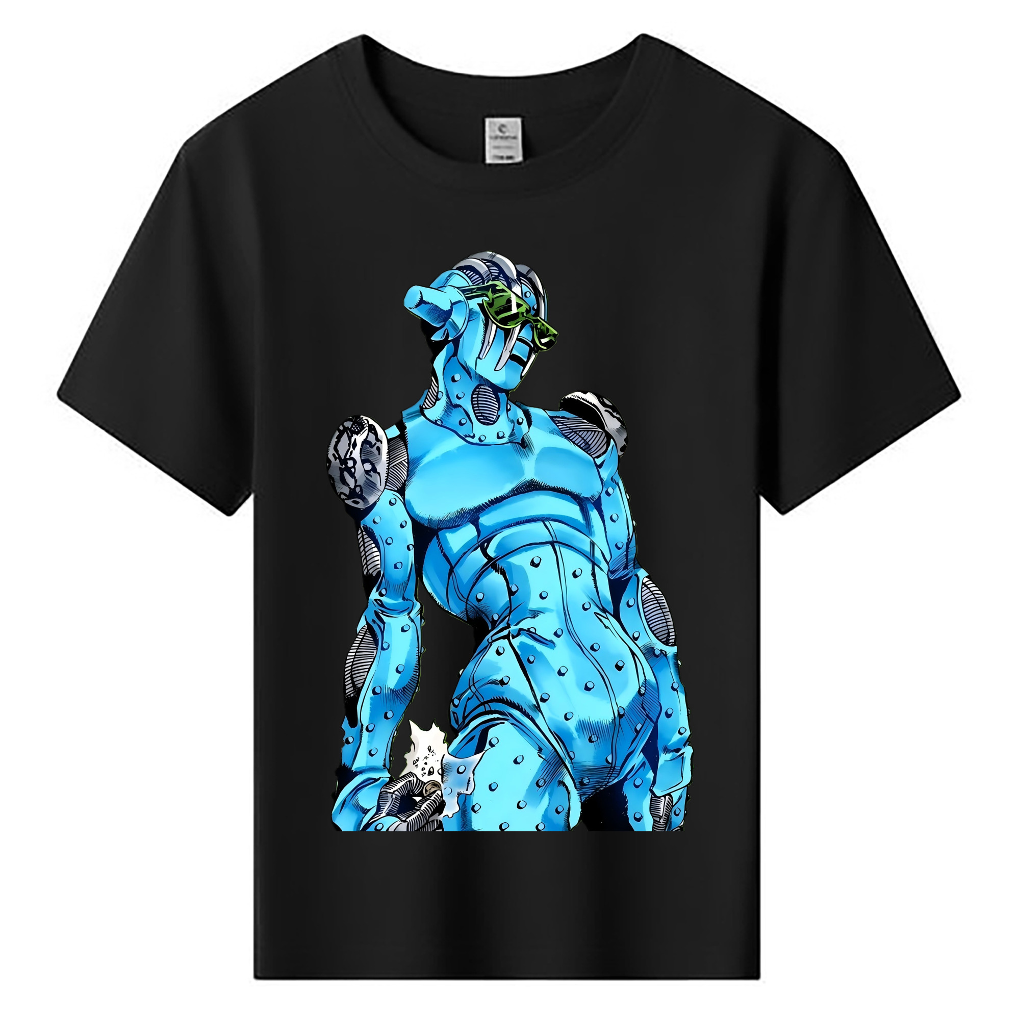 （画像用） ジョジョの奇妙な冒険 JoJo's Bizarre Adventure 綿100％キッズTシャツ（フロントプリント）
