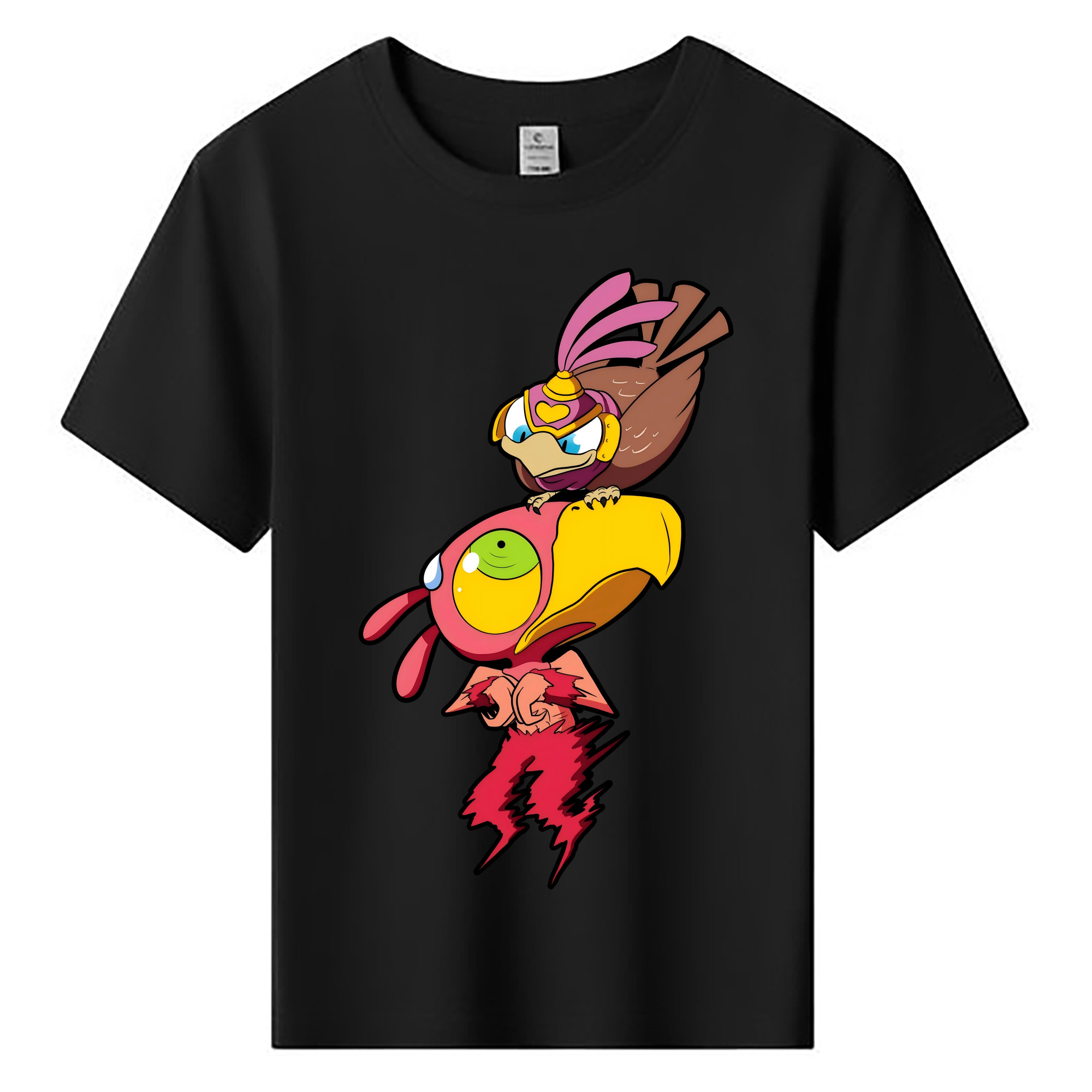 （画像用） ジョジョの奇妙な冒険 JoJo's Bizarre Adventure 綿100％キッズTシャツ（フロントプリント）