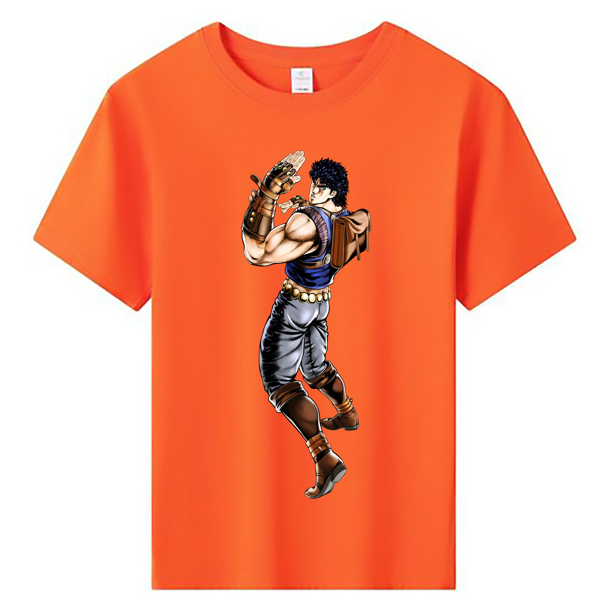 （画像用） ジョジョの奇妙な冒険 /ジョナサン?ジョースター JoJo's Bizarre Adventure Jonathan Joestar 綿100％キッズTシャツ（フロントプリント）