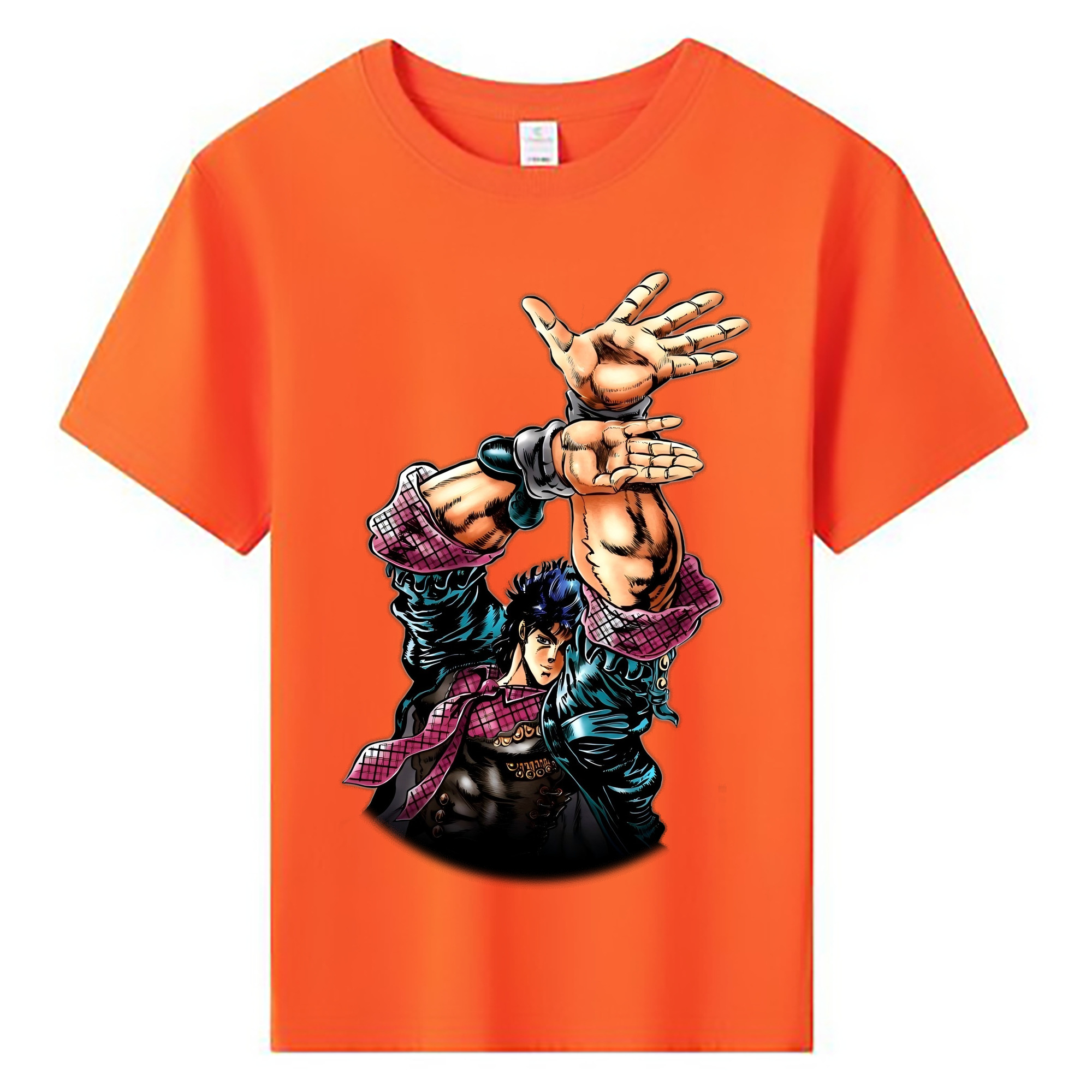 （画像用） ジョジョの奇妙な冒険 /ジョナサン?ジョースター JoJo's Bizarre Adventure Jonathan Joestar 綿100％キッズTシャツ（フロントプリント）