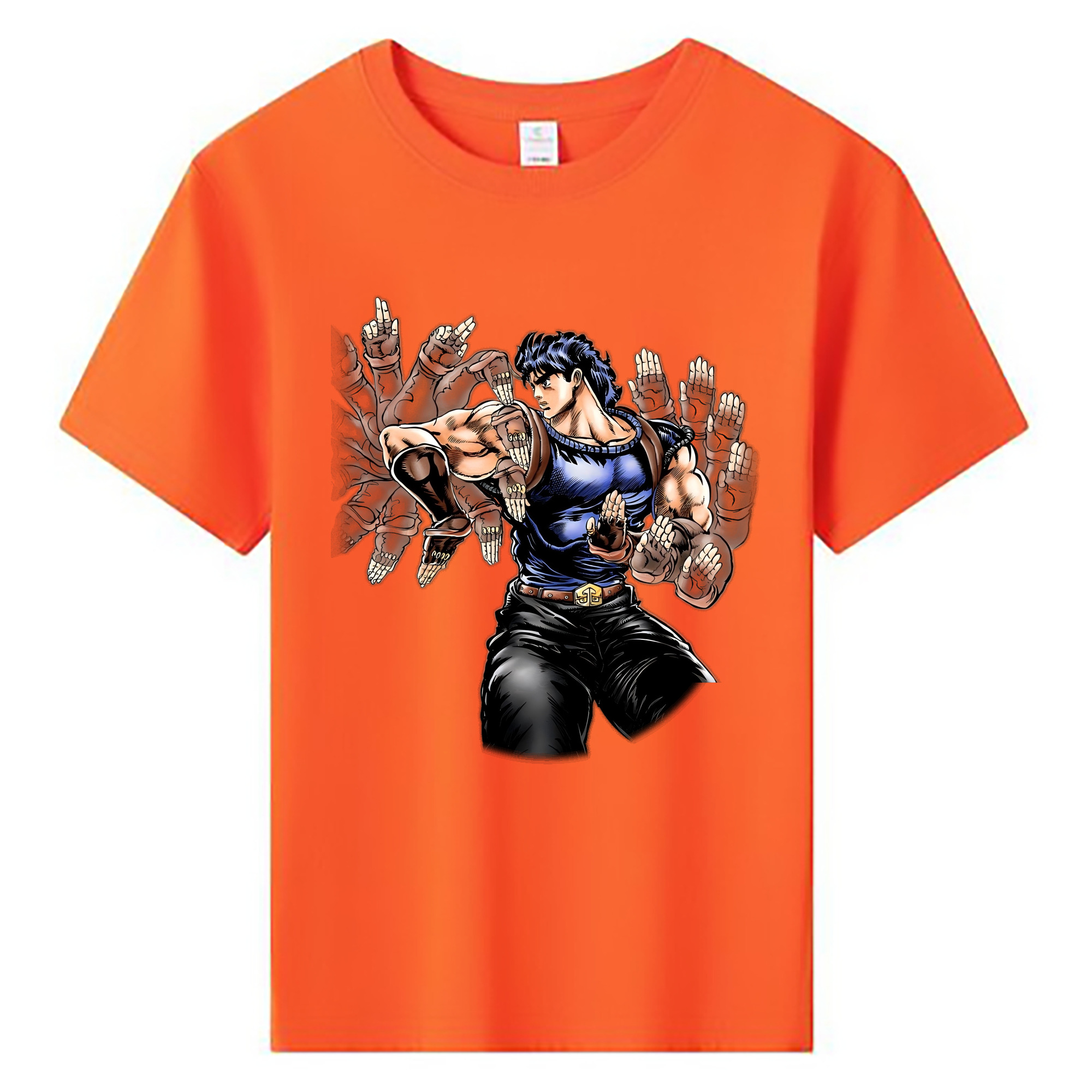 （画像用） ジョジョの奇妙な冒険 /ジョナサン?ジョースター JoJo's Bizarre Adventure Jonathan Joestar 綿100％キッズTシャツ（フロントプリント）