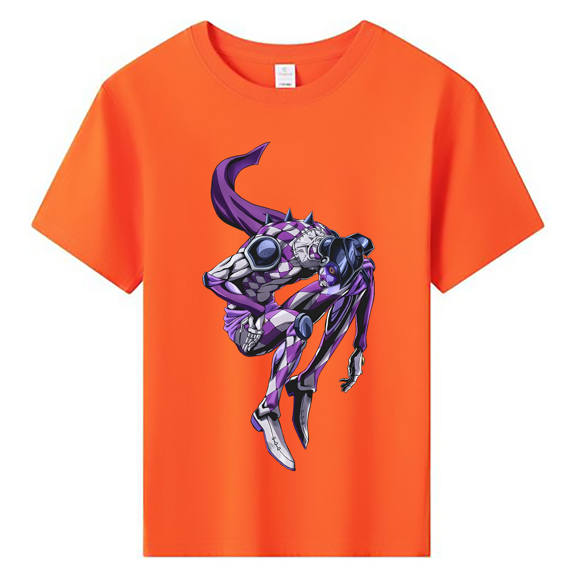 （画像用） ジョジョの奇妙な冒険 パンナコッタ?フー JoJo's Bizarre Adventure Pannacotta Fugo 綿100％キッズTシャツ（フロントプリント）