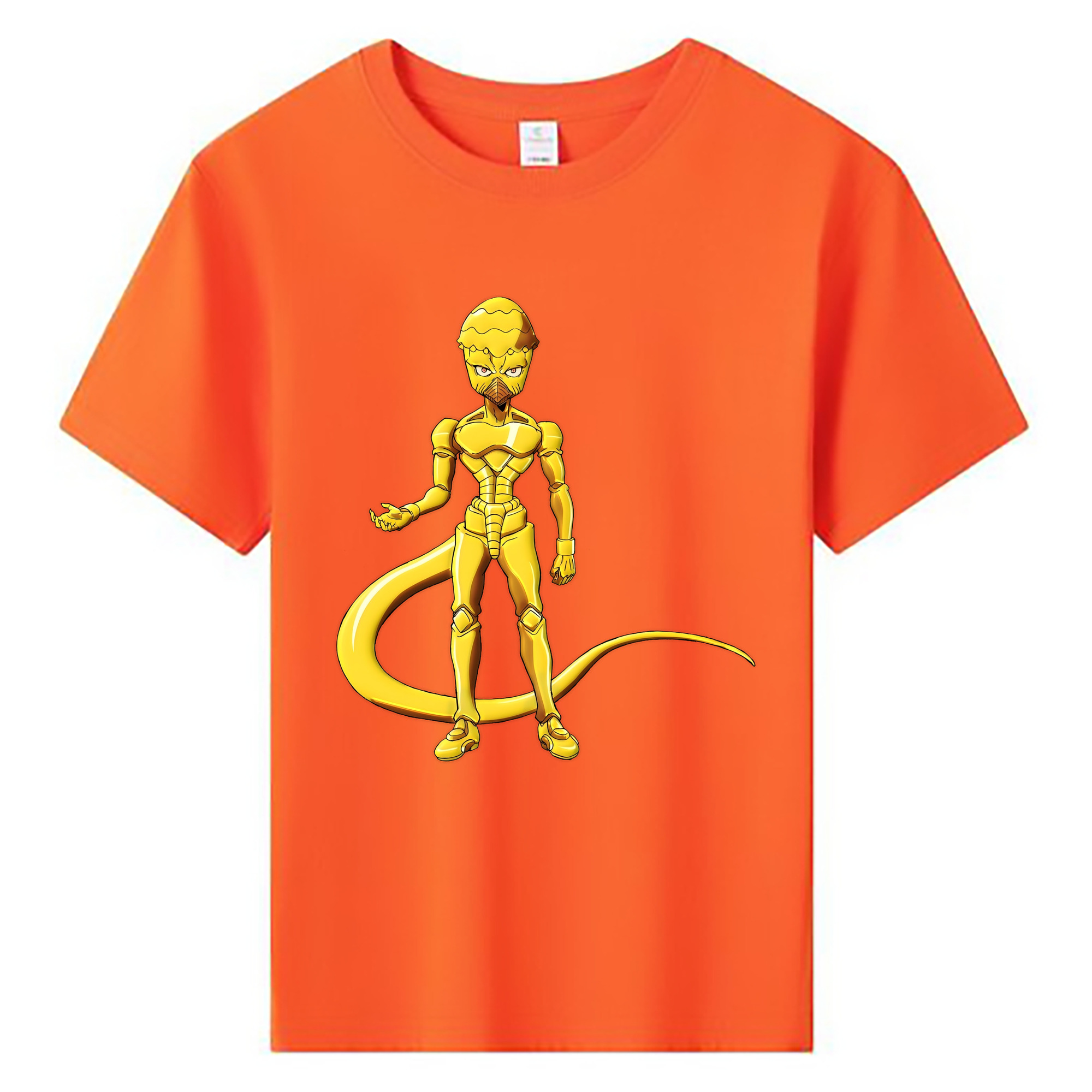 （画像用） ジョジョの奇妙な冒険 おといし あきら JoJo's Bizarre Adventure Akira Otoishi 綿100％キッズTシャツ（フロントプリント）