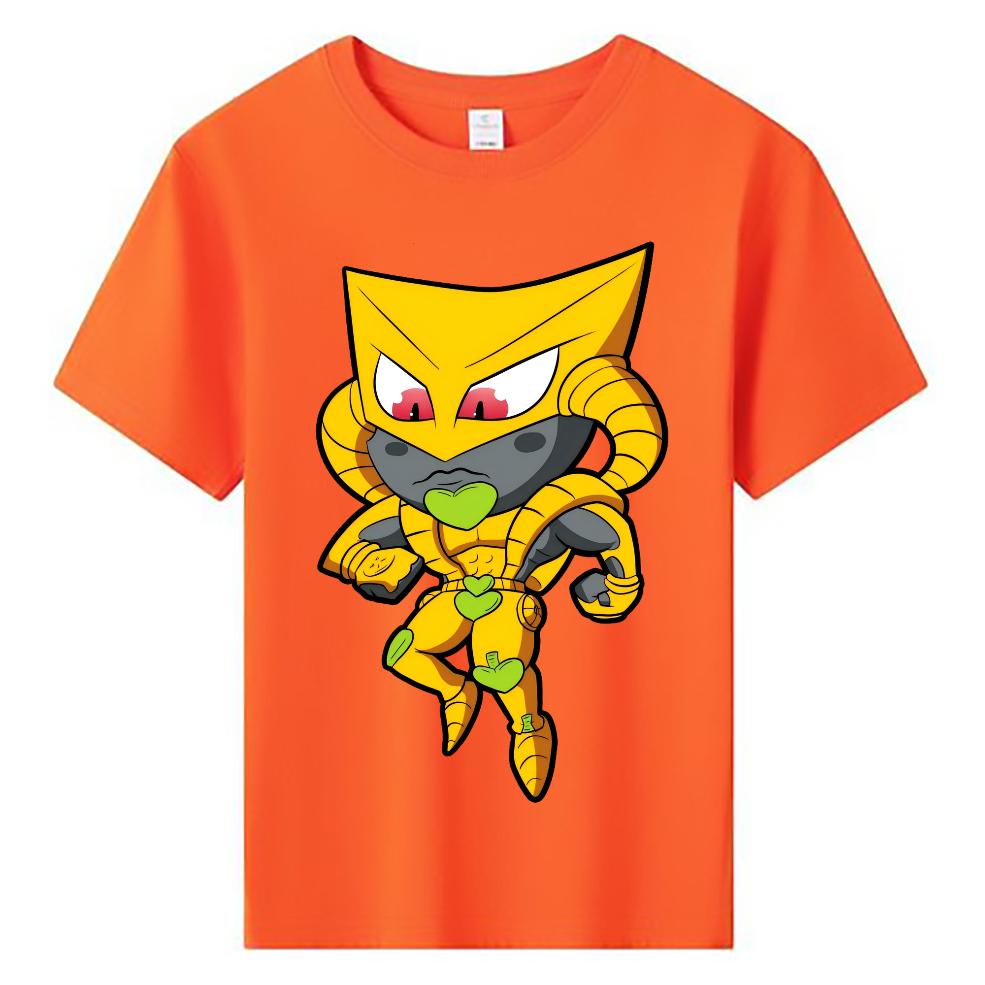 （画像用） ジョジョの奇妙な冒険 ディオ?ブランドー JoJo's Bizarre Adventure Dio Brando 綿100％キッズTシャツ（フロントプリント）