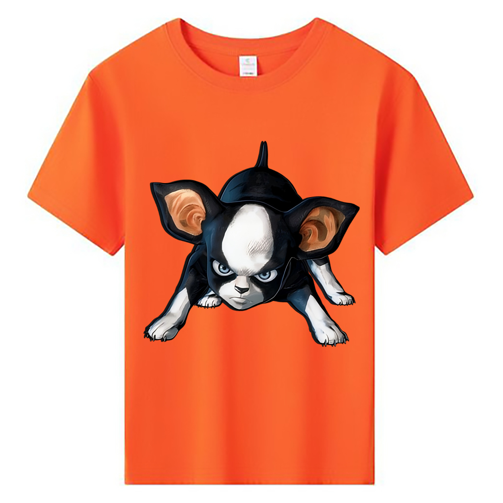 （画像用） ジョジョの奇妙な冒険 イギー JoJo's Bizarre Adventure Iggy 綿100％キッズTシャツ（フロントプリント）