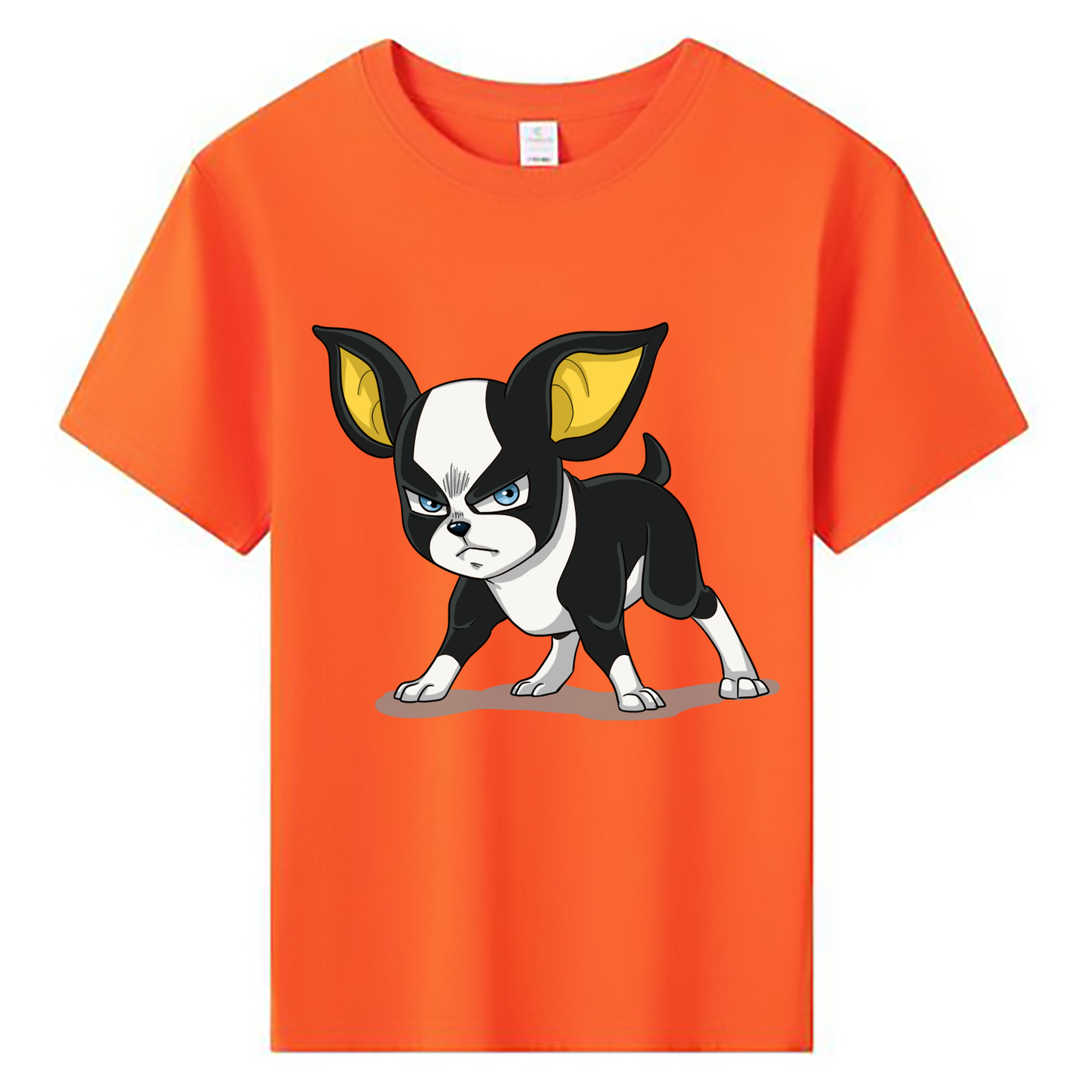（画像用） ジョジョの奇妙な冒険 イギー JoJo's Bizarre Adventure Iggy 綿100％キッズTシャツ（フロントプリント）