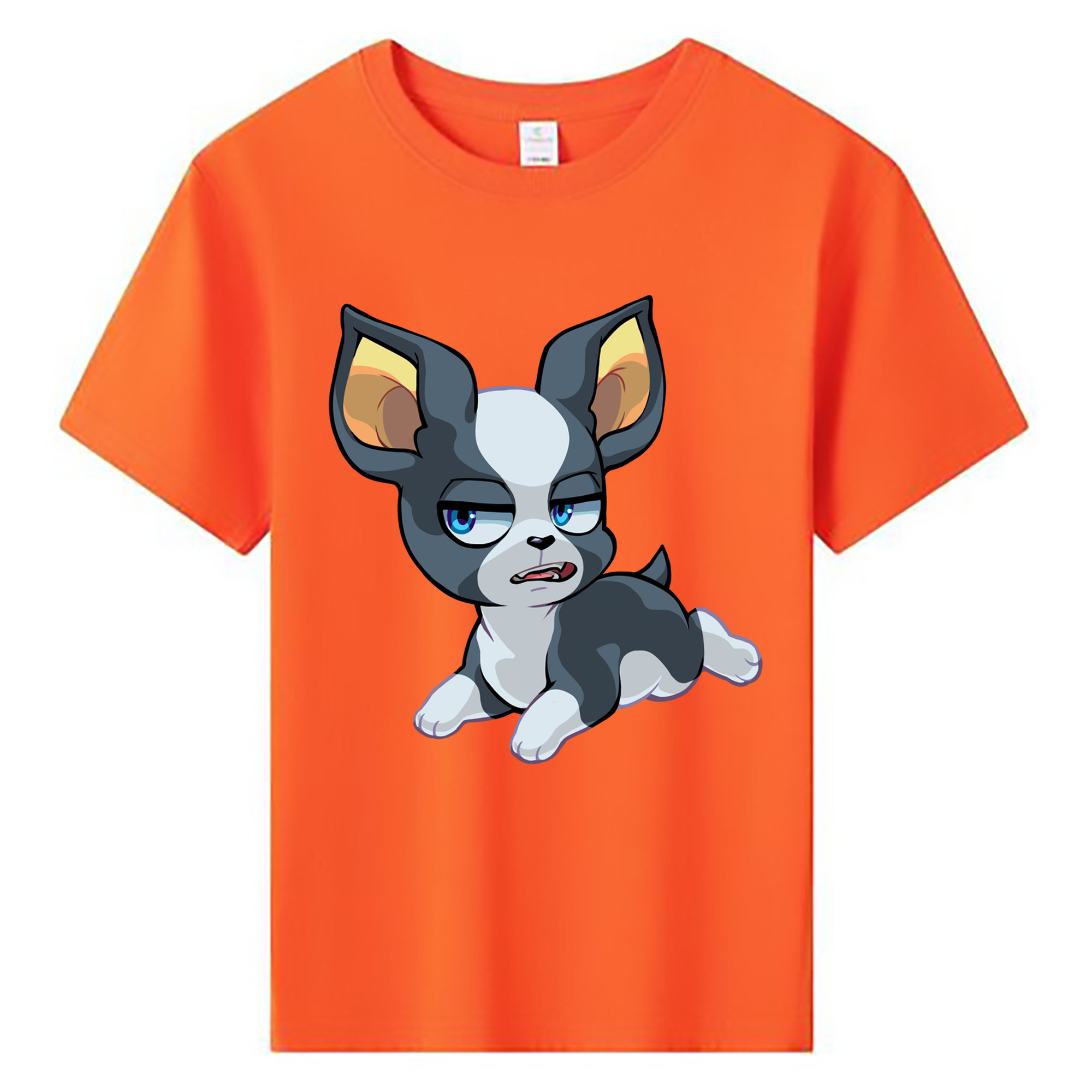 （画像用） ジョジョの奇妙な冒険 イギー JoJo's Bizarre Adventure Iggy 綿100％キッズTシャツ（フロントプリント）