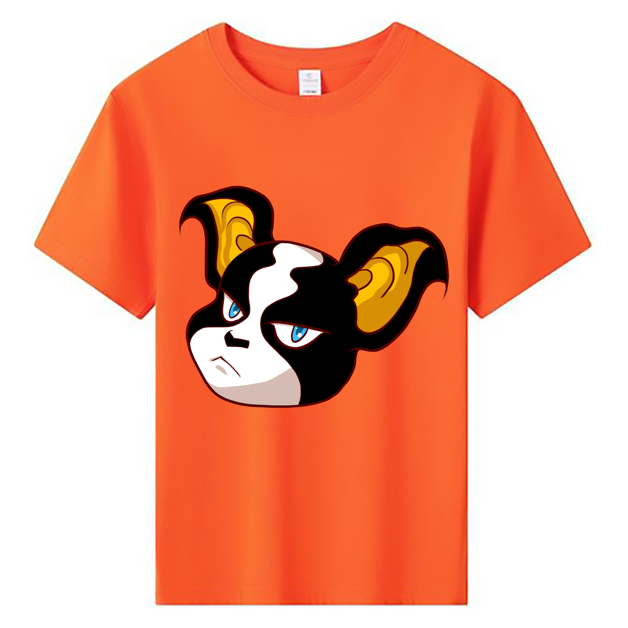 （画像用） ジョジョの奇妙な冒険 イギー JoJo's Bizarre Adventure Iggy 綿100％キッズTシャツ（フロントプリント）