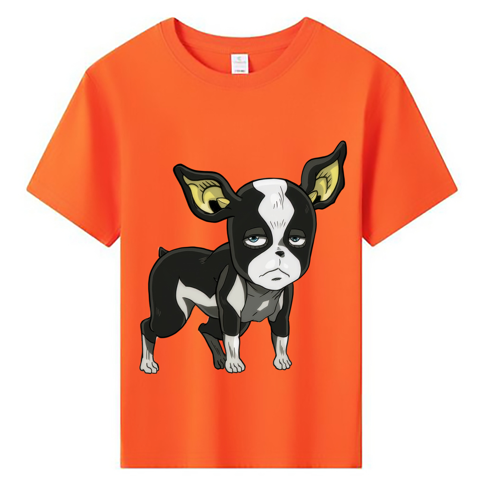 （画像用） ジョジョの奇妙な冒険 イギー JoJo's Bizarre Adventure Iggy 綿100％キッズTシャツ（フロントプリント）
