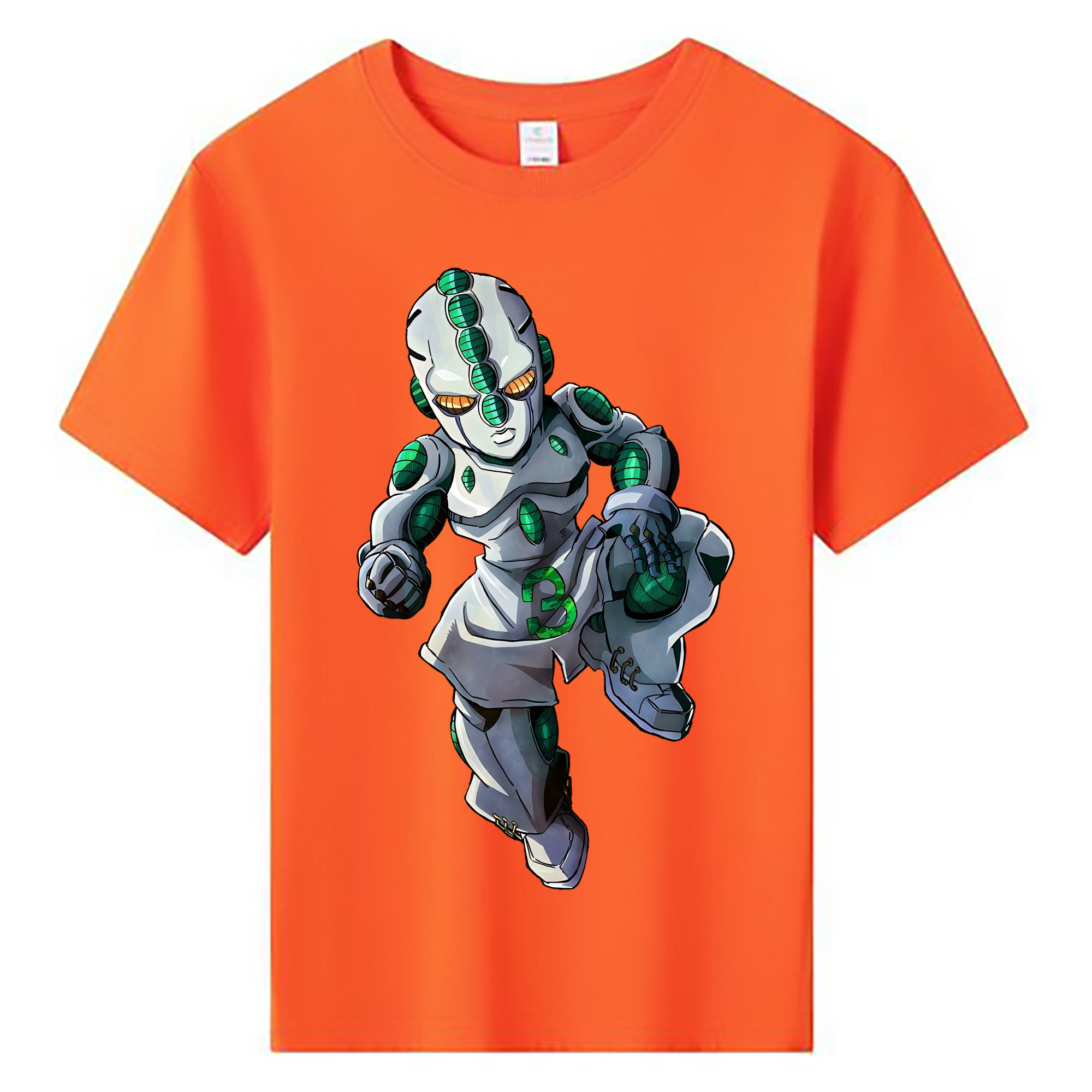 （画像用） ジョジョの奇妙な冒険 広瀨康一 JoJo's Bizarre Adventure Hirose Koichi 綿100％キッズTシャツ（フロントプリント）