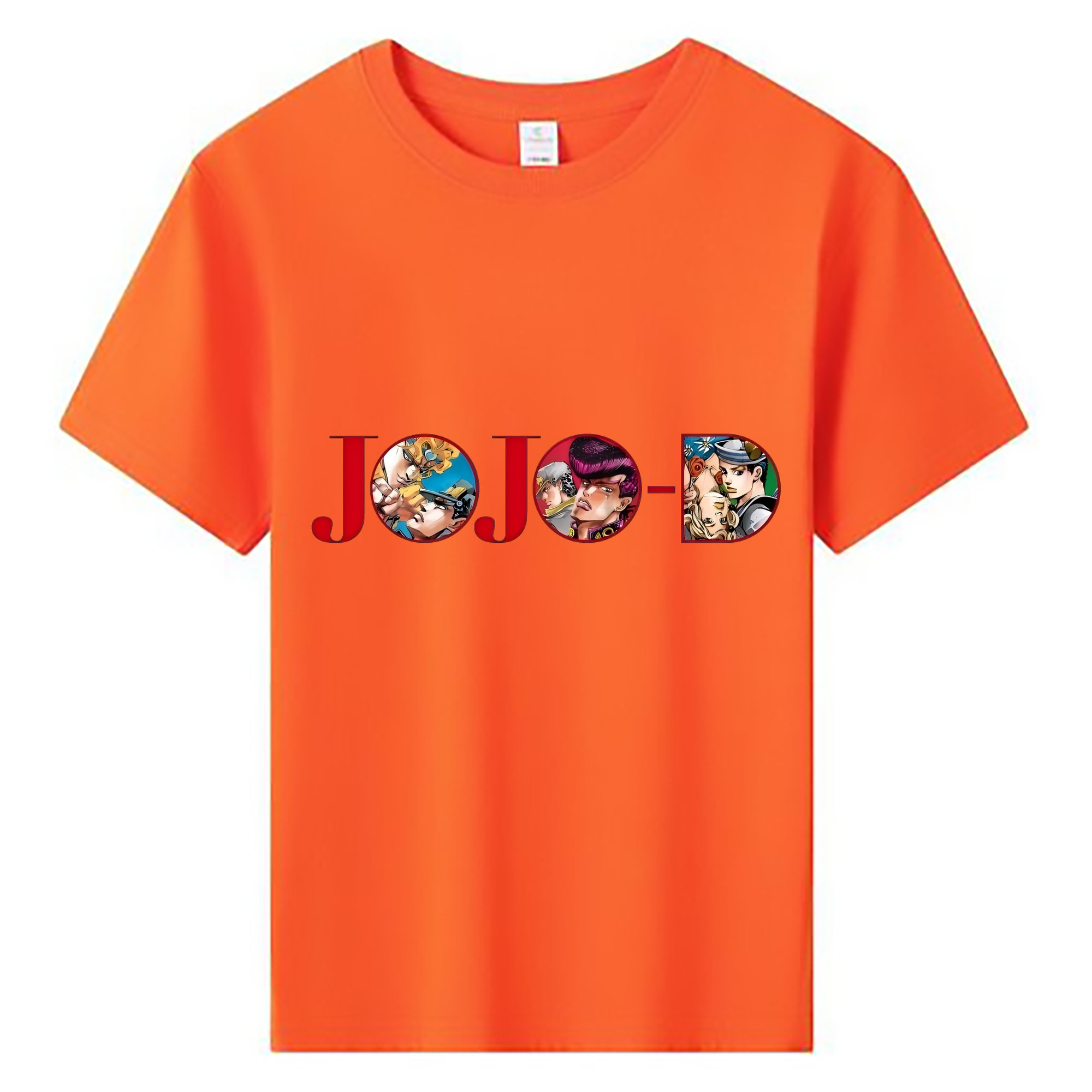 （画像用） ジョジョの奇妙な冒険 JoJo's Bizarre Adventure 綿100％キッズTシャツ（フロントプリント）