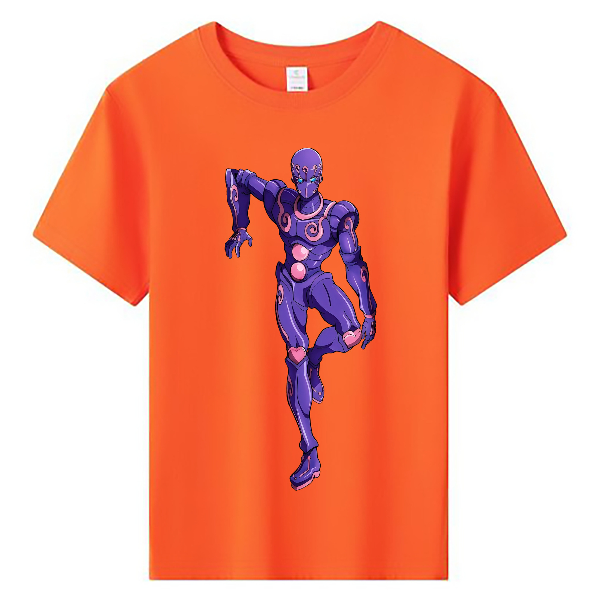 （画像用） ジョジョの奇妙な冒険 JoJo's Bizarre Adventure 綿100％キッズTシャツ（フロントプリント）