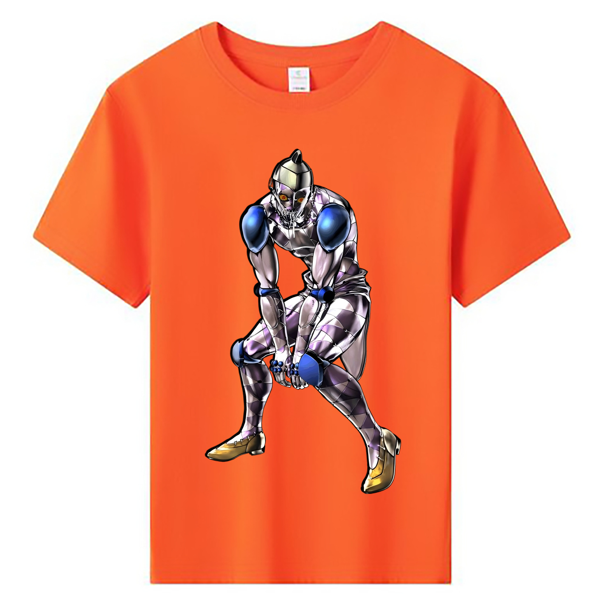 （画像用） ジョジョの奇妙な冒険 JoJo's Bizarre Adventure 綿100％キッズTシャツ（フロントプリント）