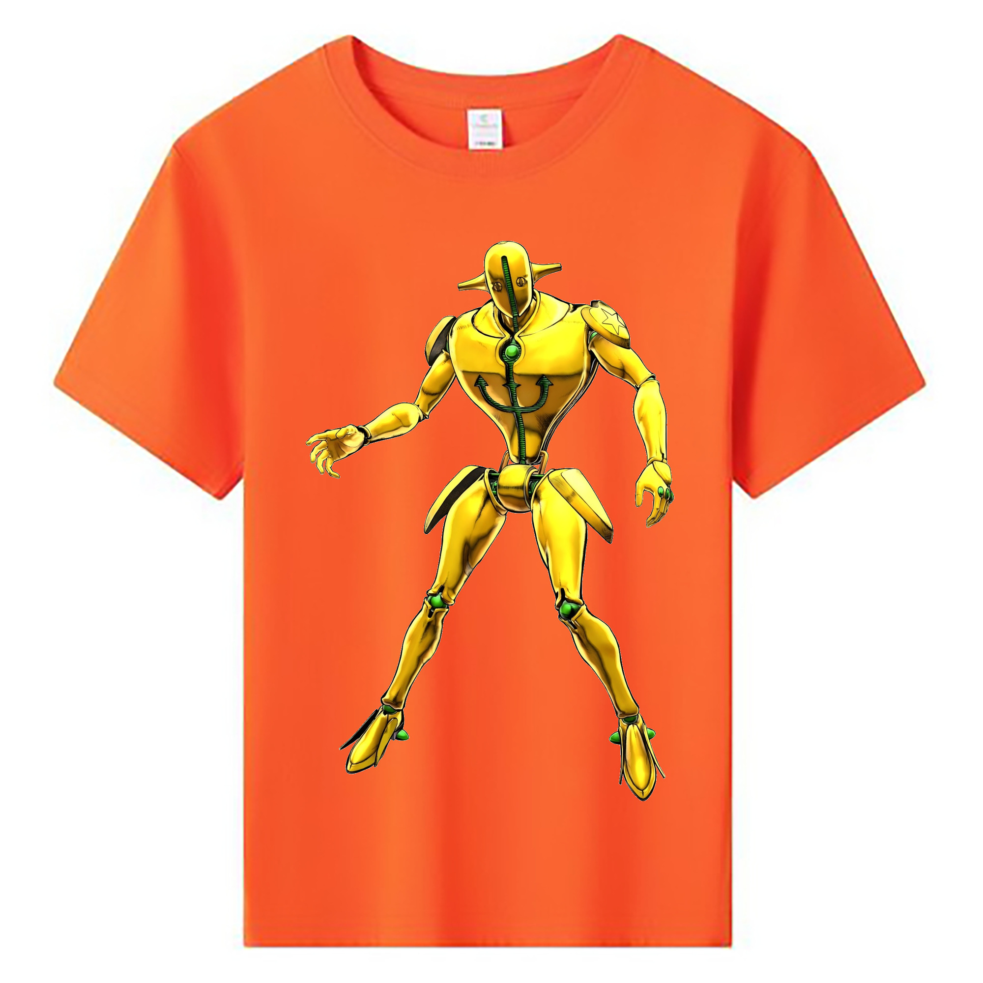（画像用） ジョジョの奇妙な冒険 JoJo's Bizarre Adventure 綿100％キッズTシャツ（フロントプリント）