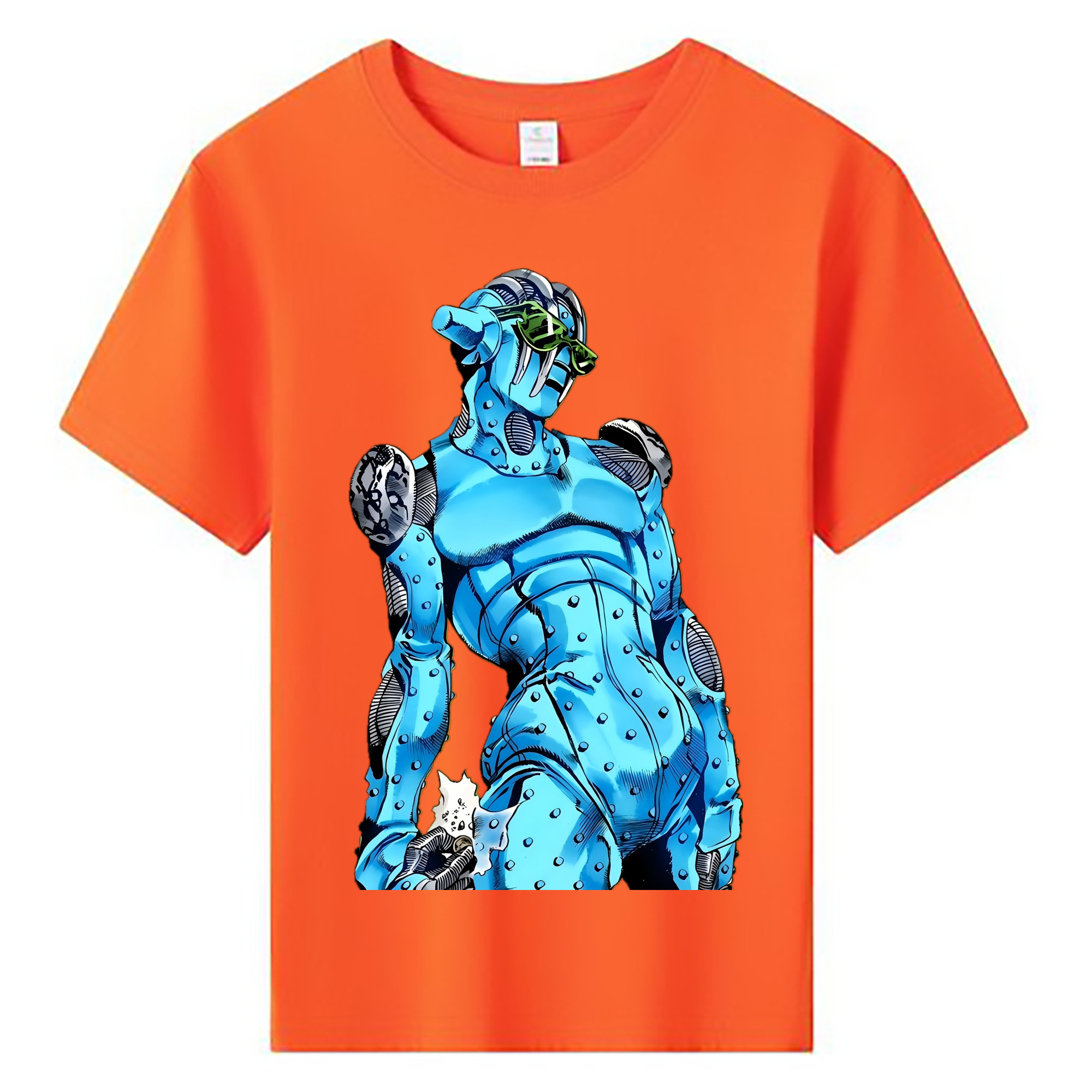（画像用） ジョジョの奇妙な冒険 JoJo's Bizarre Adventure 綿100％キッズTシャツ（フロントプリント）