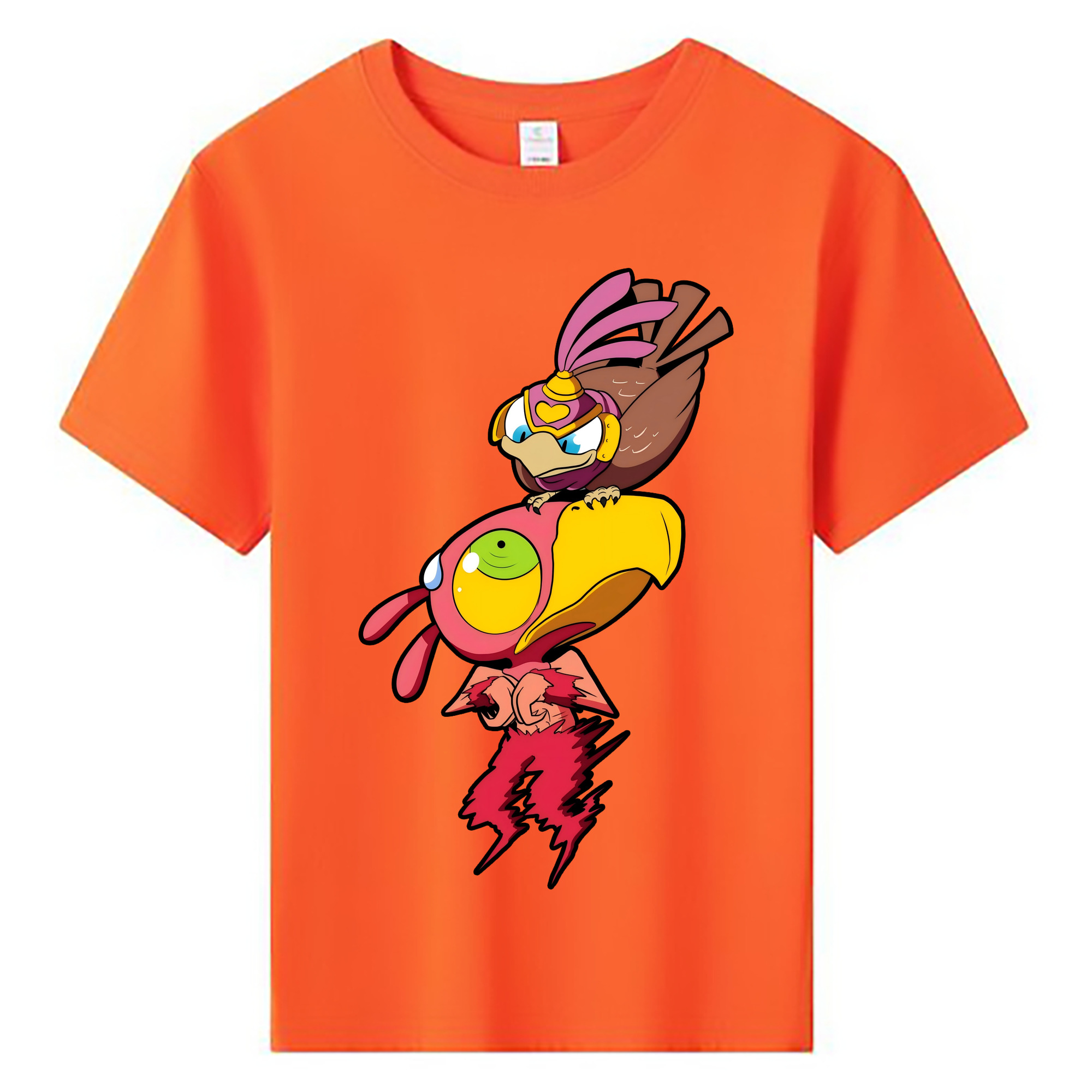 （画像用） ジョジョの奇妙な冒険 JoJo's Bizarre Adventure 綿100％キッズTシャツ（フロントプリント）