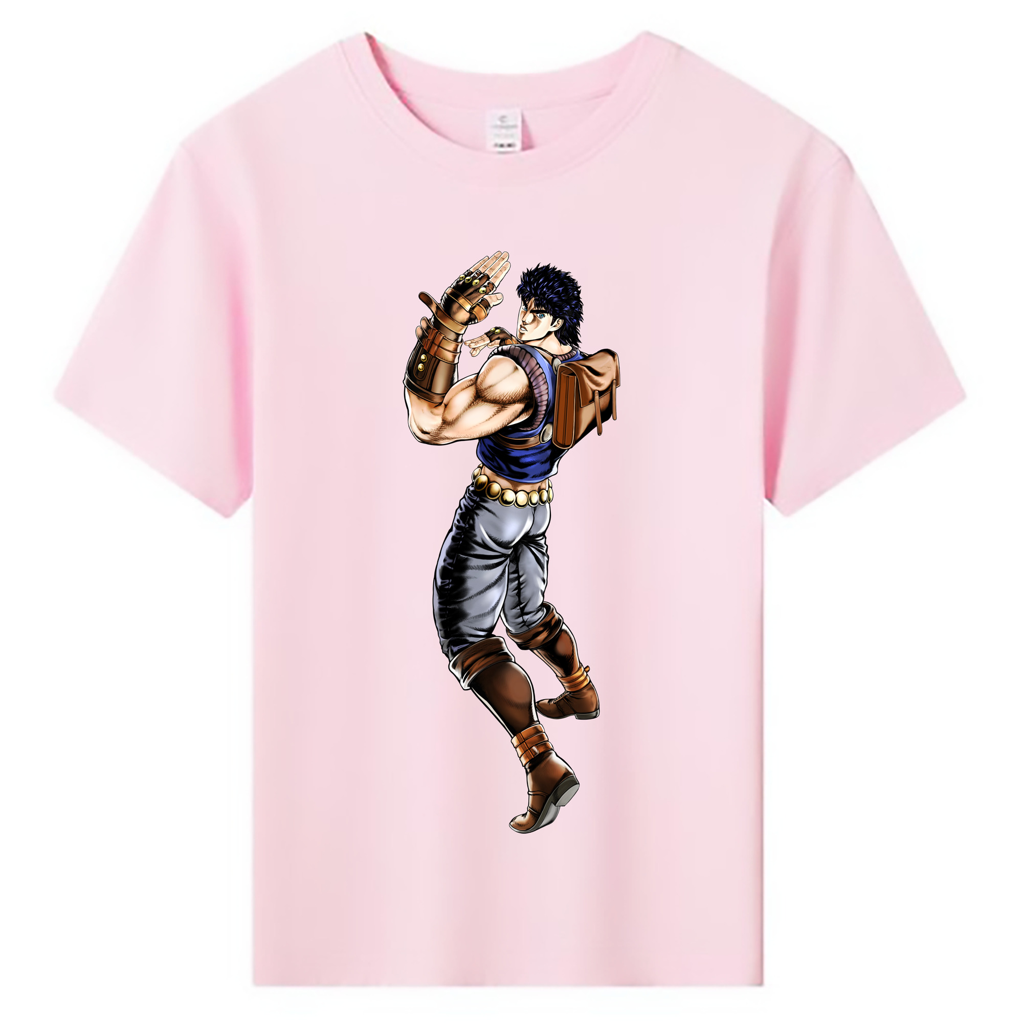 （画像用） ジョジョの奇妙な冒険 /ジョナサン?ジョースター JoJo's Bizarre Adventure Jonathan Joestar 綿100％キッズTシャツ（フロントプリント）