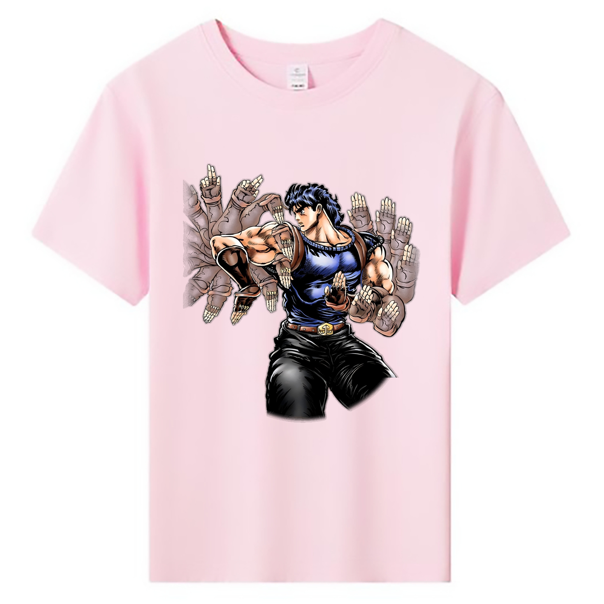 （画像用） ジョジョの奇妙な冒険 /ジョナサン?ジョースター JoJo's Bizarre Adventure Jonathan Joestar 綿100％キッズTシャツ（フロントプリント）