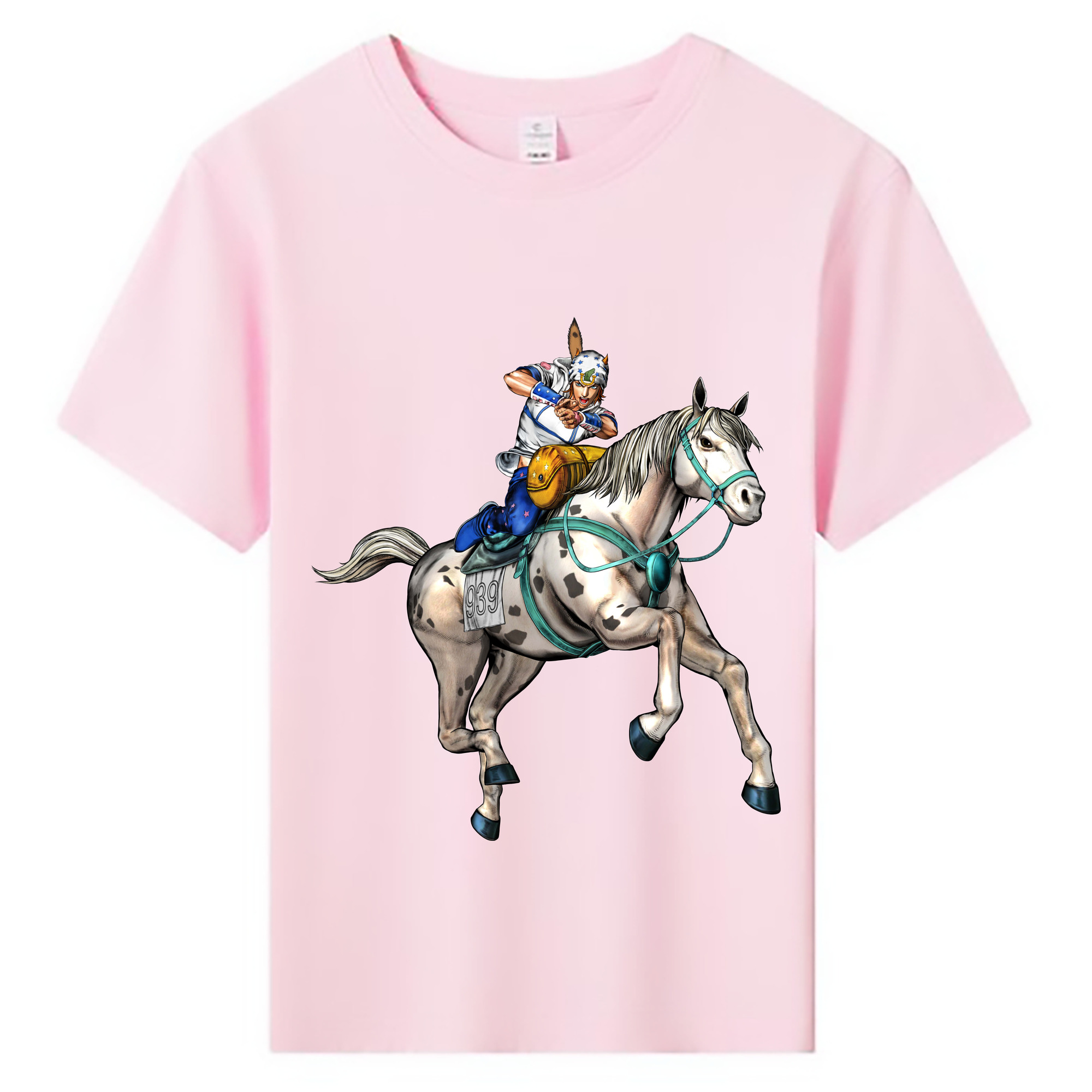 （画像用） ジョジョの奇妙な冒険 ジョナサン?ジョースター JoJo's Bizarre Adventure Jonathan Joestar 綿100％キッズTシャツ（フロントプリント）