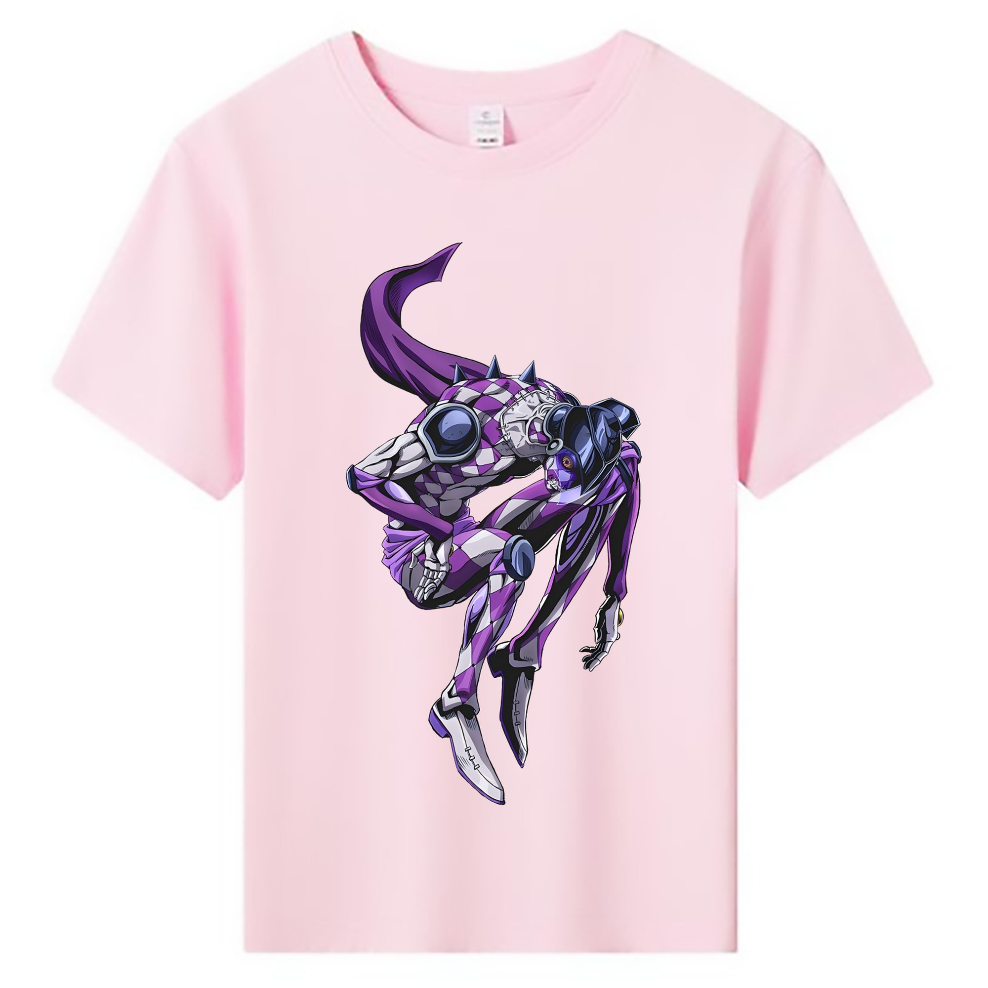 （画像用） ジョジョの奇妙な冒険 パンナコッタ?フー JoJo's Bizarre Adventure Pannacotta Fugo 綿100％キッズTシャツ（フロントプリント）