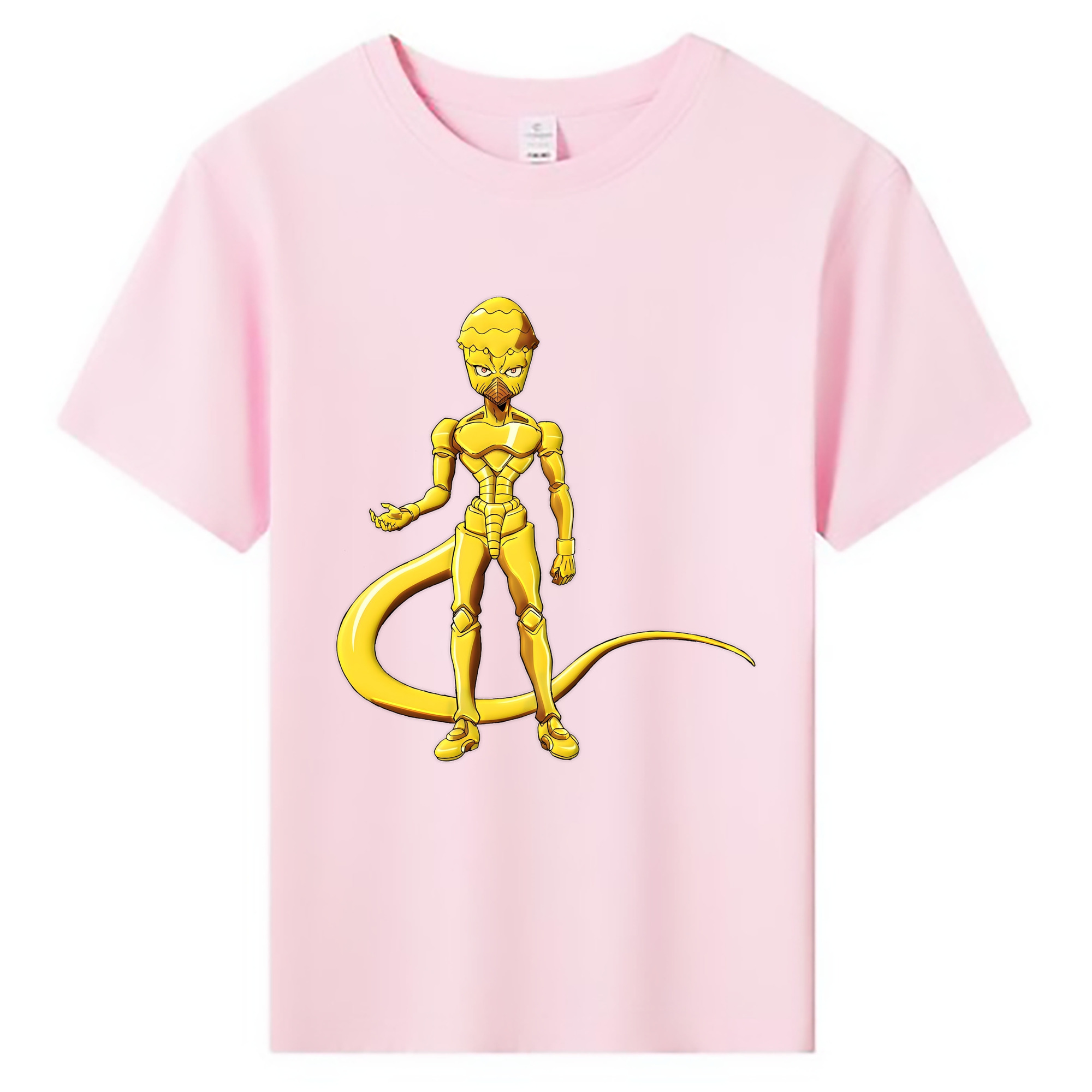 （画像用） ジョジョの奇妙な冒険 おといし あきら JoJo's Bizarre Adventure Akira Otoishi 綿100％キッズTシャツ（フロントプリント）
