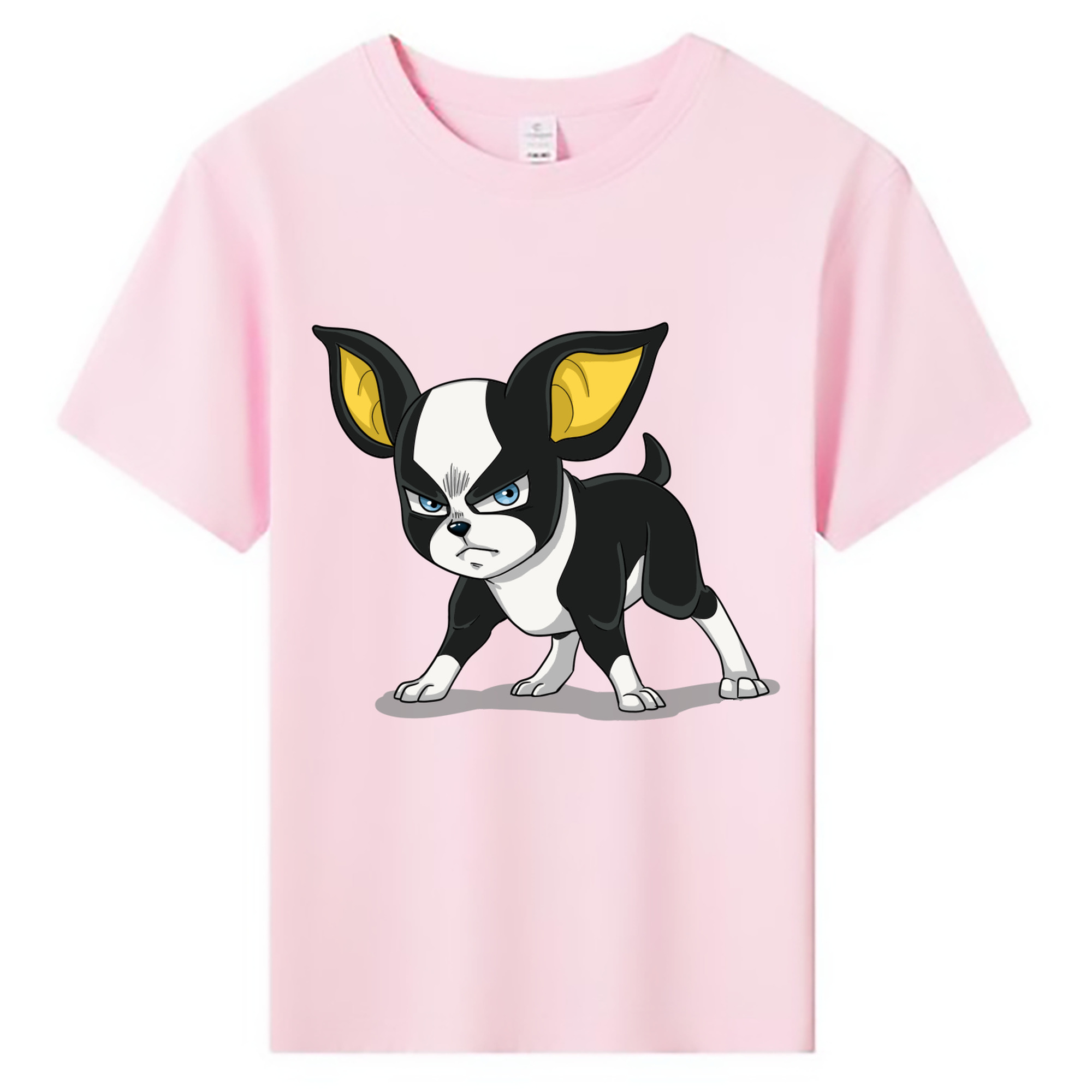 （画像用） ジョジョの奇妙な冒険 イギー JoJo's Bizarre Adventure Iggy 綿100％キッズTシャツ（フロントプリント）