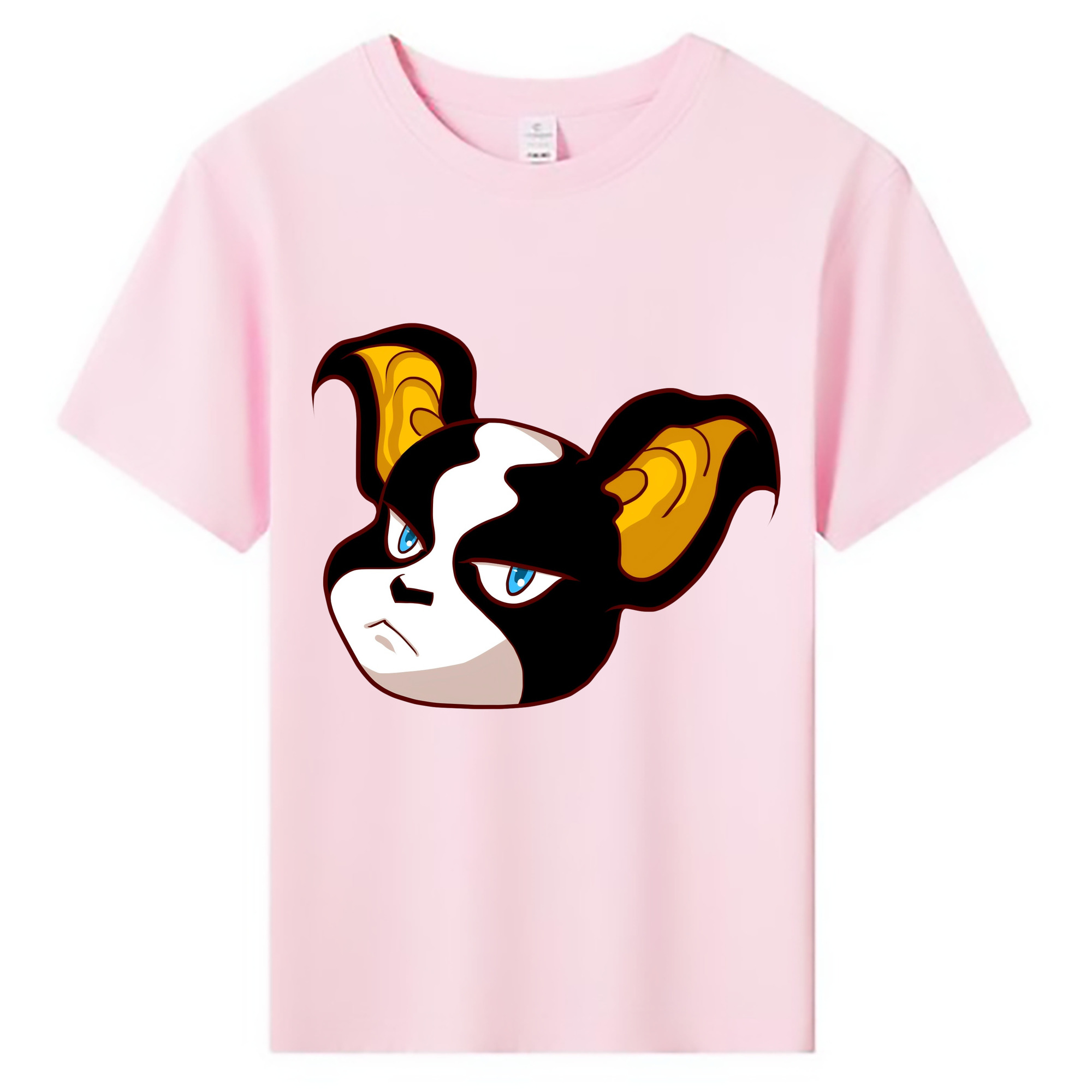 （画像用） ジョジョの奇妙な冒険 イギー JoJo's Bizarre Adventure Iggy 綿100％キッズTシャツ（フロントプリント）