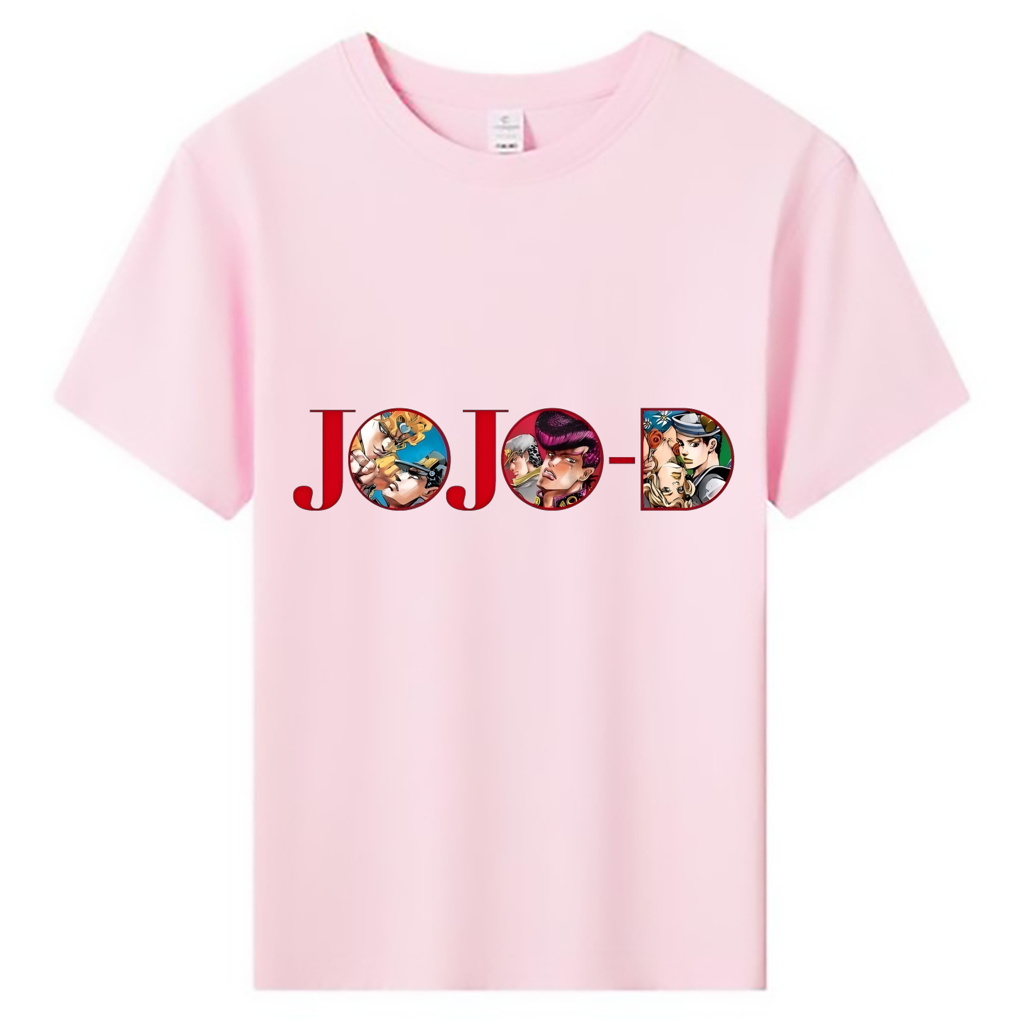 （画像用） ジョジョの奇妙な冒険 JoJo's Bizarre Adventure 綿100％キッズTシャツ（フロントプリント）