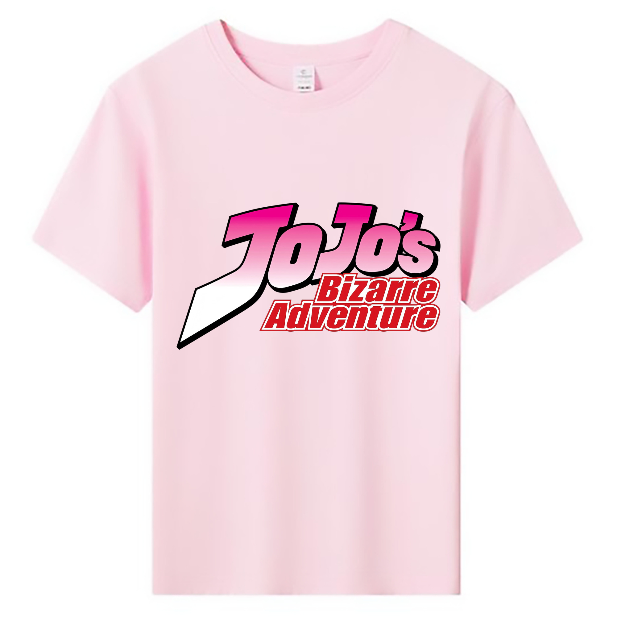 （画像用） ジョジョの奇妙な冒険 JoJo's Bizarre Adventure 綿100％キッズTシャツ（フロントプリント）