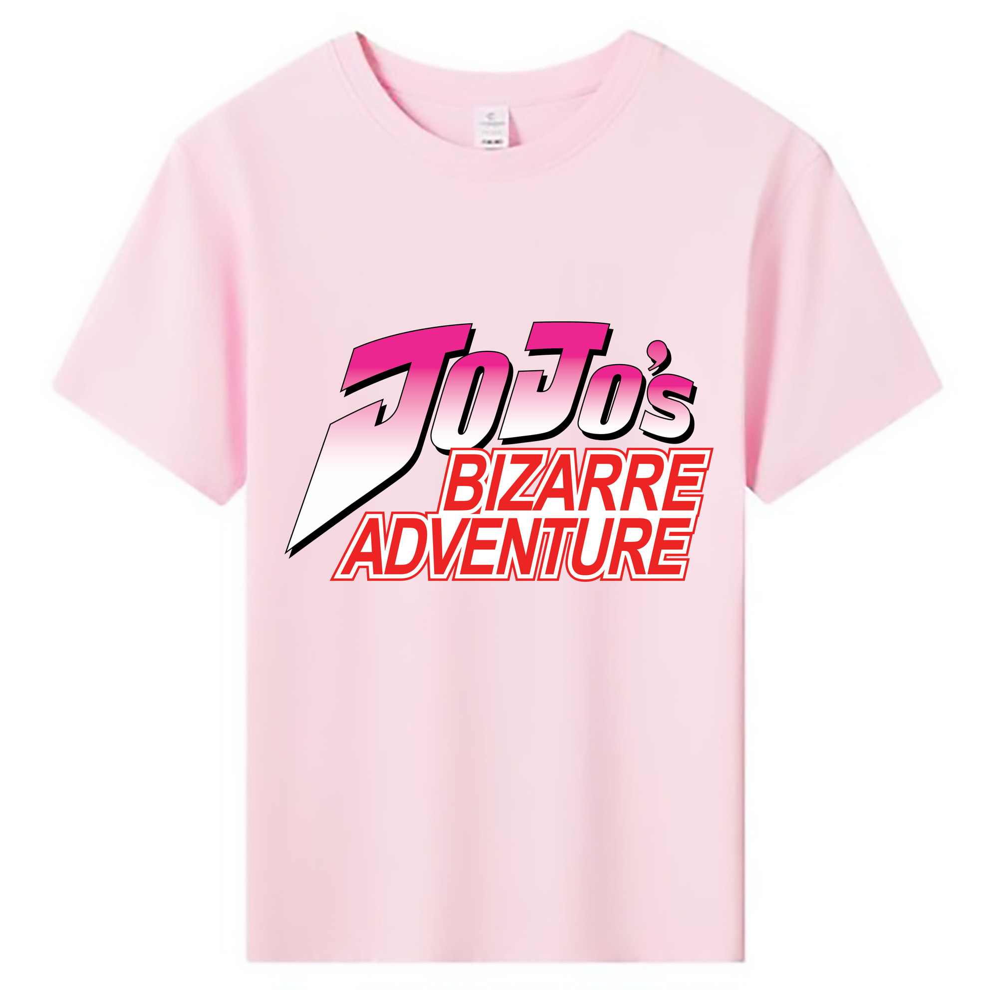 （画像用） ジョジョの奇妙な冒険 JoJo's Bizarre Adventure 綿100％キッズTシャツ（フロントプリント）