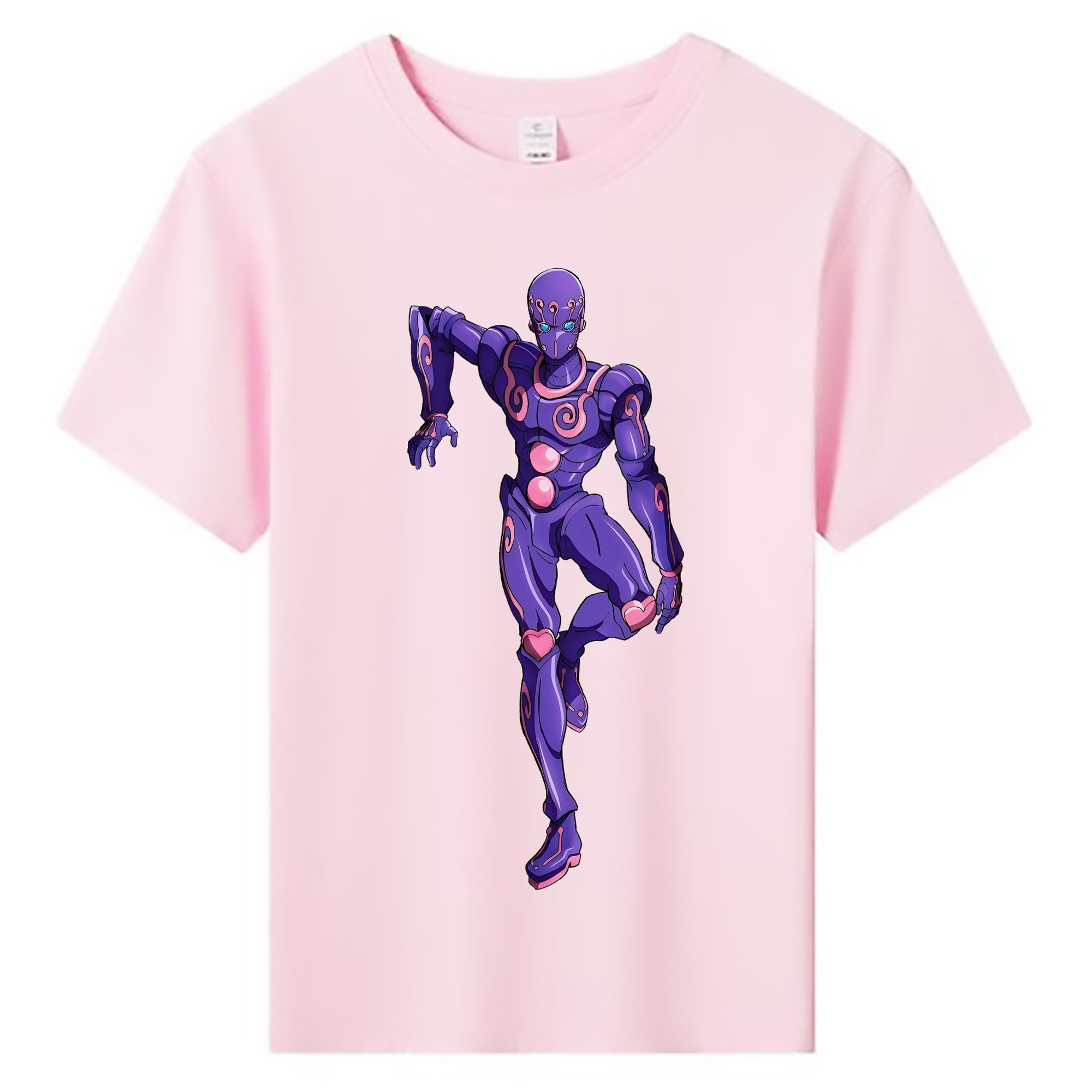 （画像用） ジョジョの奇妙な冒険 JoJo's Bizarre Adventure 綿100％キッズTシャツ（フロントプリント）