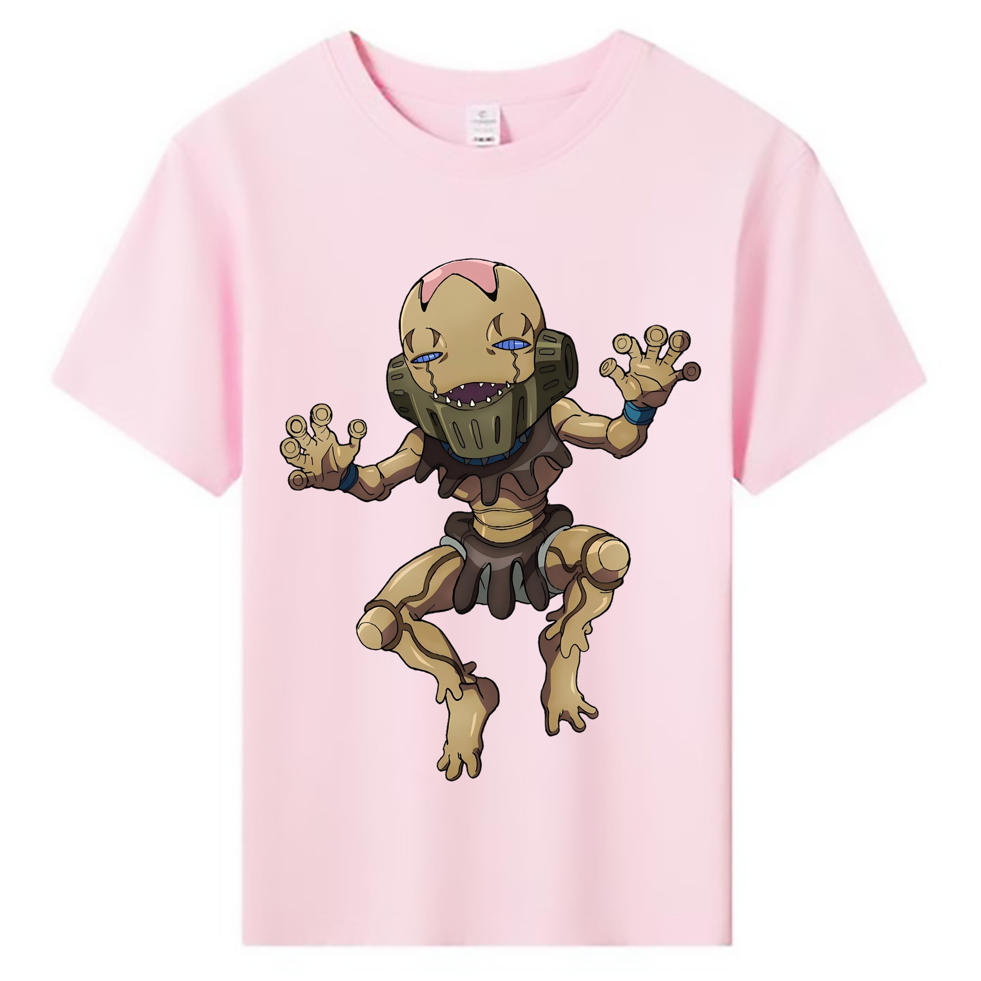 （画像用） ジョジョの奇妙な冒険 JoJo's Bizarre Adventure 綿100％キッズTシャツ（フロントプリント）