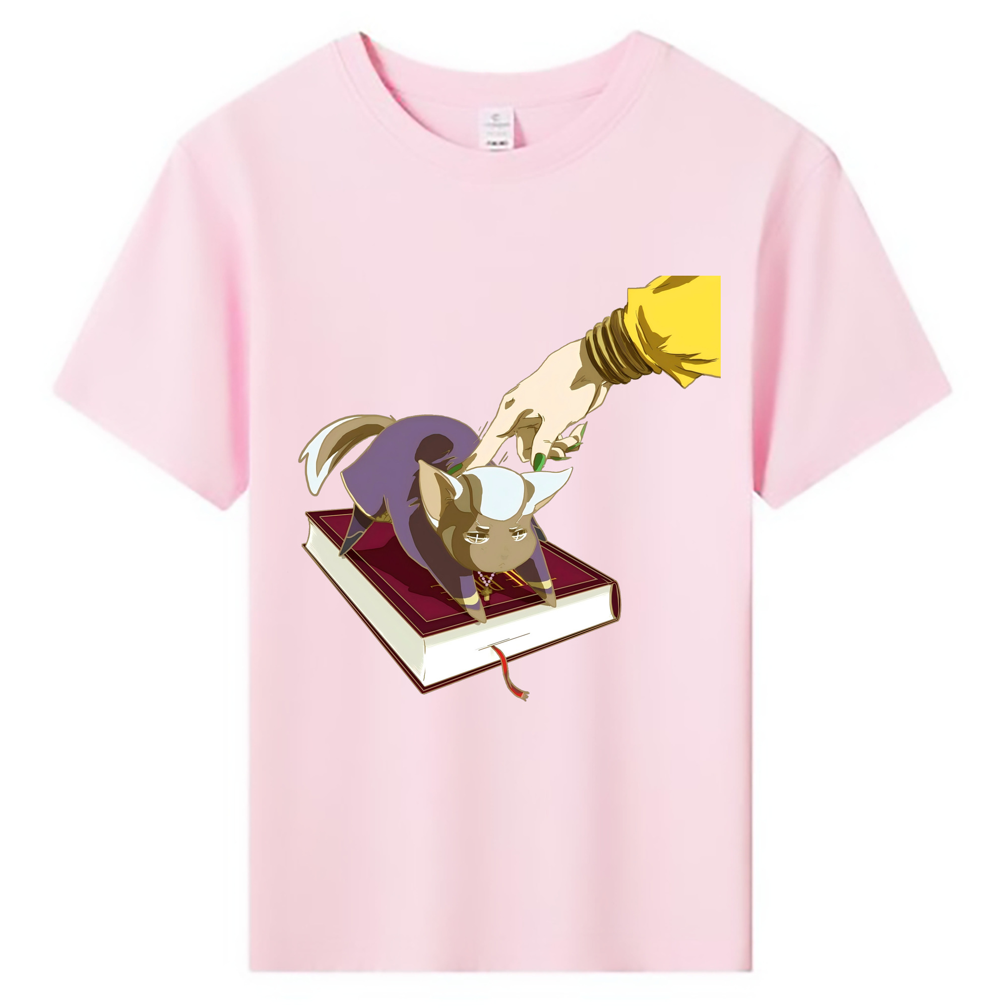（画像用） ジョジョの奇妙な冒険 JoJo's Bizarre Adventure 綿100％キッズTシャツ（フロントプリント）