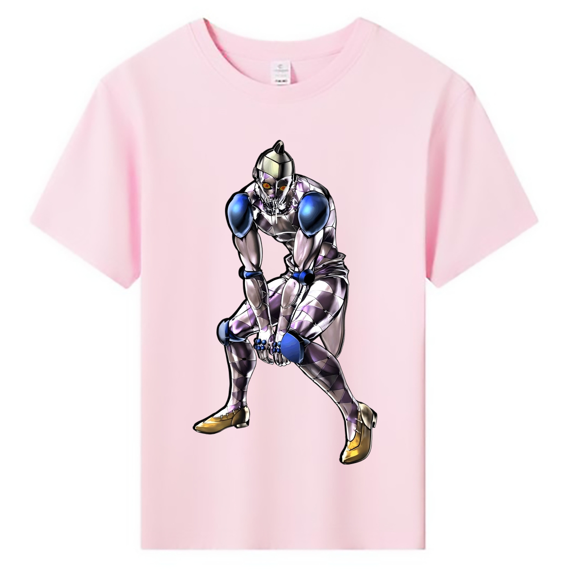 （画像用） ジョジョの奇妙な冒険 JoJo's Bizarre Adventure 綿100％キッズTシャツ（フロントプリント）