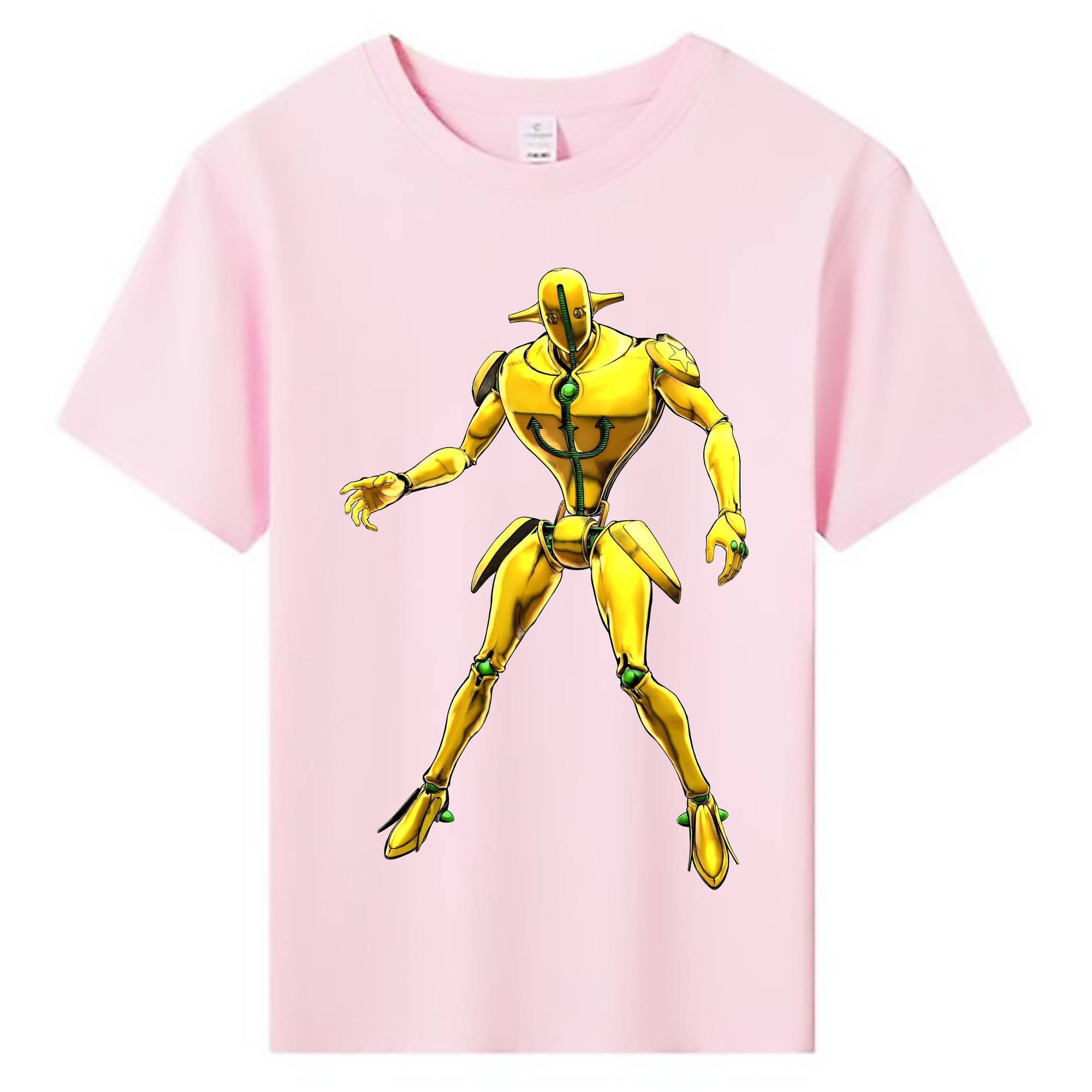 （画像用） ジョジョの奇妙な冒険 JoJo's Bizarre Adventure 綿100％キッズTシャツ（フロントプリント）