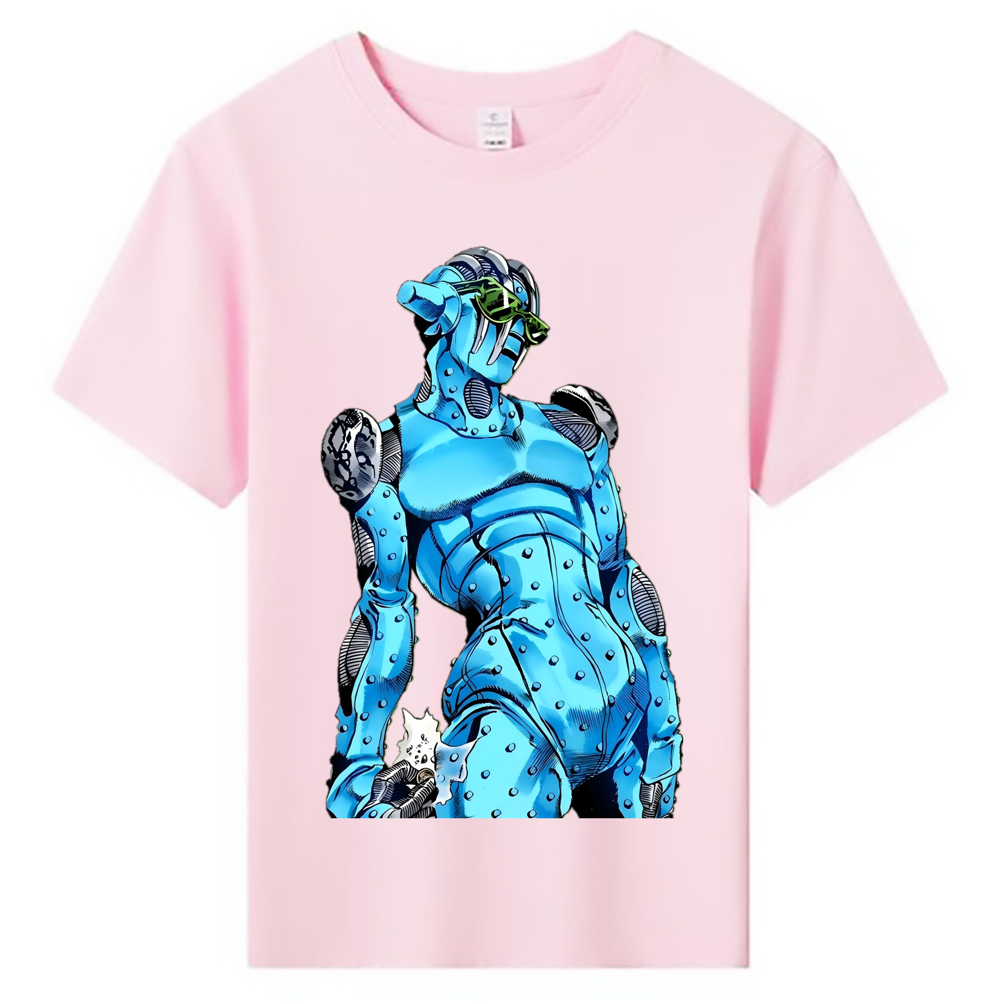 （画像用） ジョジョの奇妙な冒険 JoJo's Bizarre Adventure 綿100％キッズTシャツ（フロントプリント）