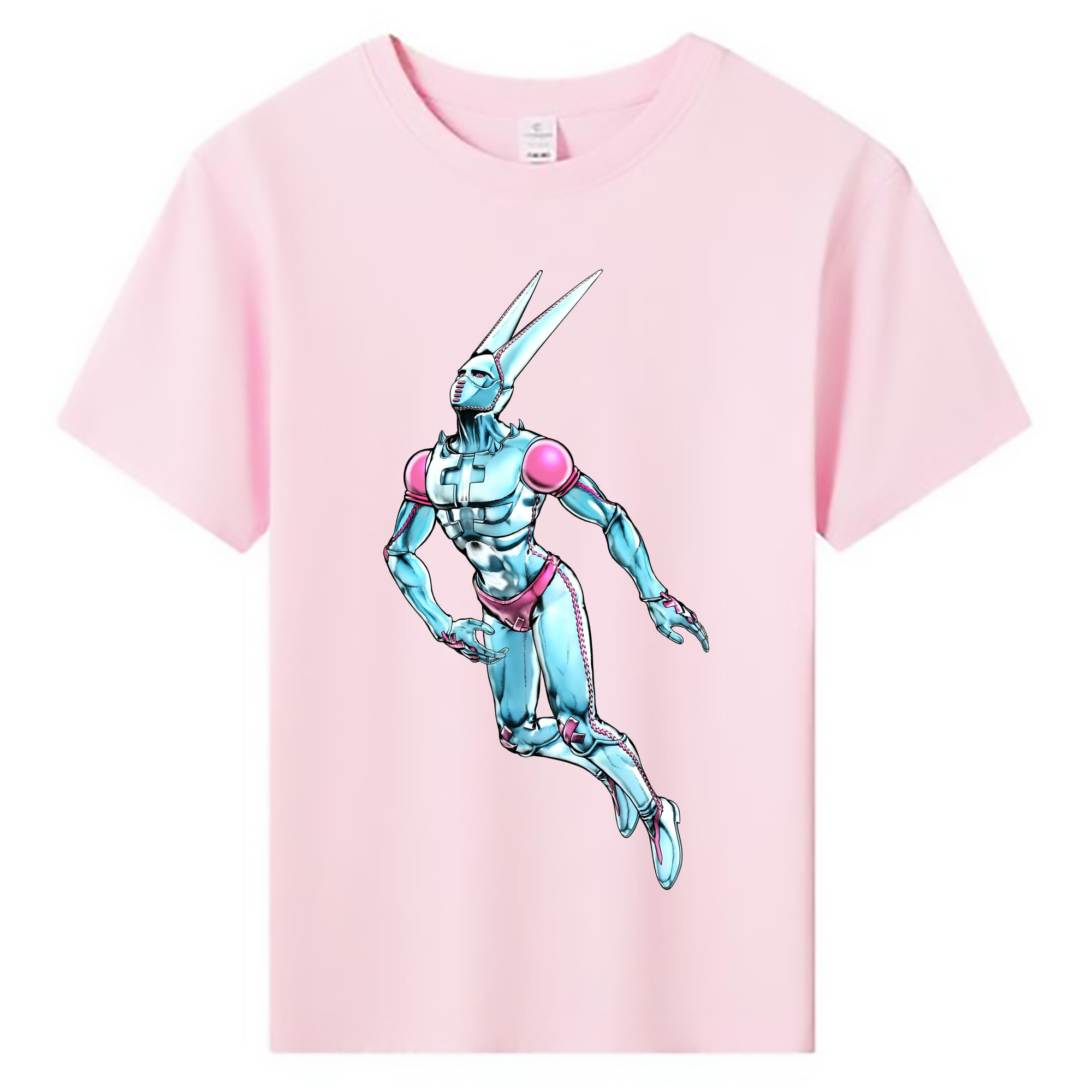 （画像用） ジョジョの奇妙な冒険 JoJo's Bizarre Adventure 綿100％キッズTシャツ（フロントプリント）