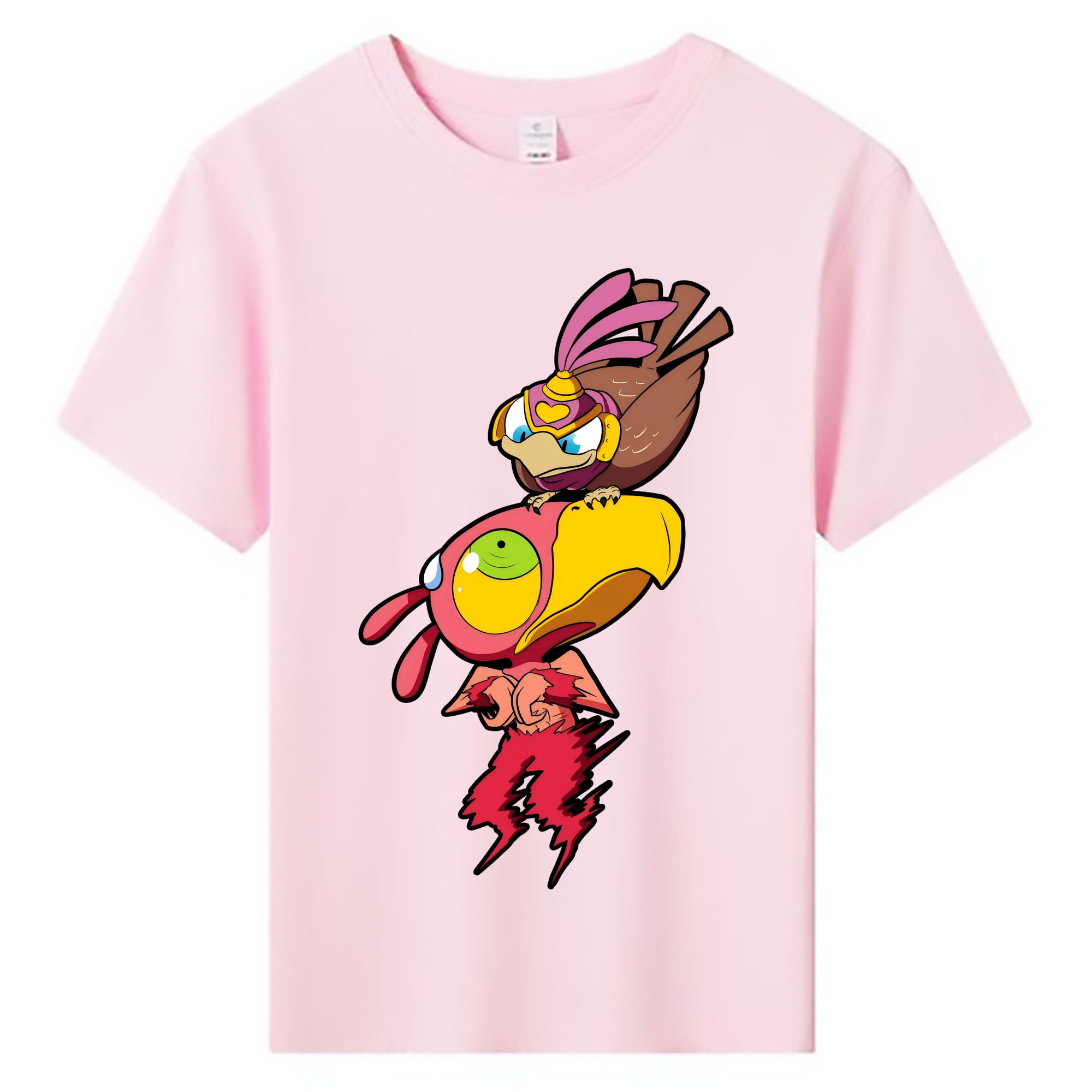 （画像用） ジョジョの奇妙な冒険 JoJo's Bizarre Adventure 綿100％キッズTシャツ（フロントプリント）