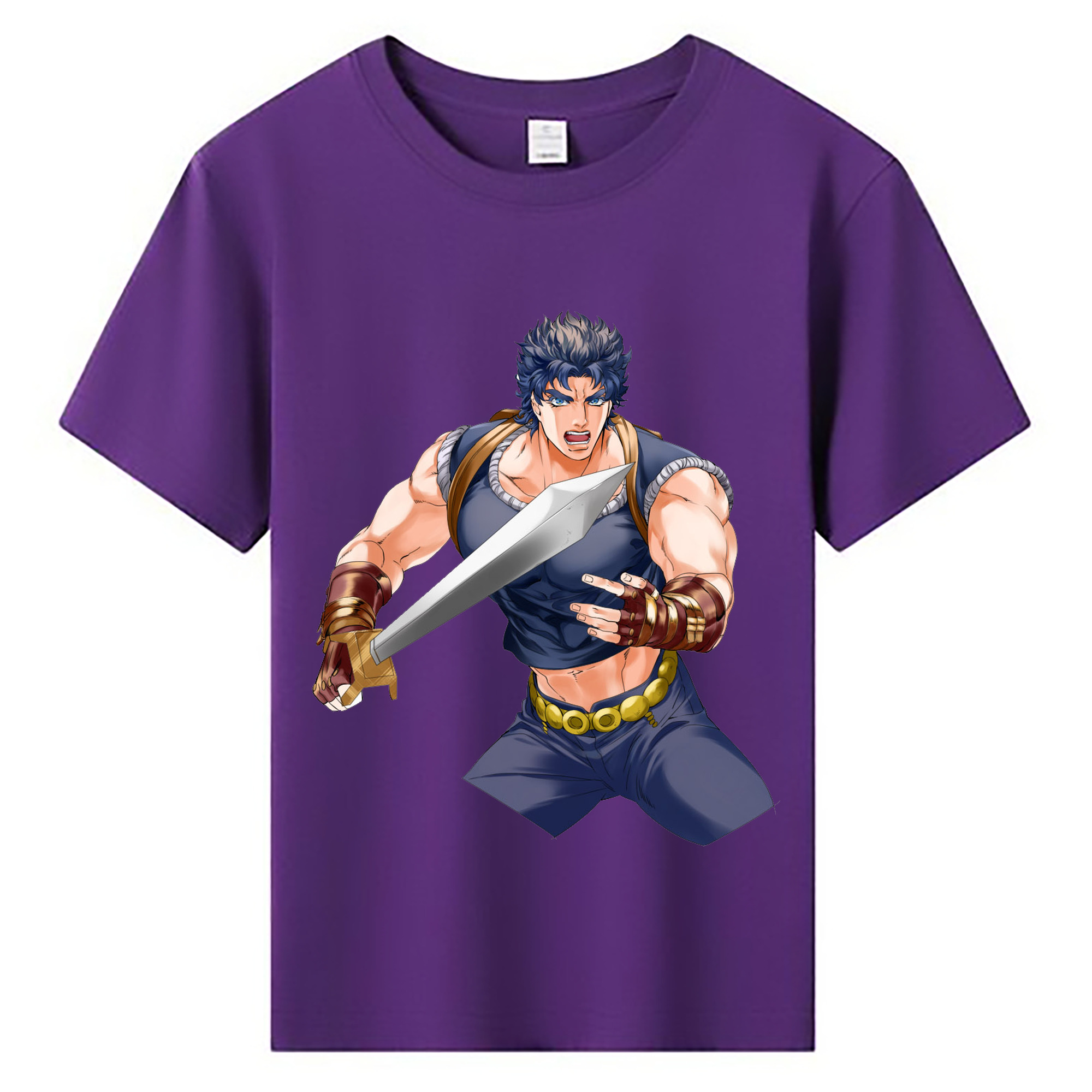（画像用） ジョジョの奇妙な冒険 /ジョナサン?ジョースター JoJo's Bizarre Adventure Jonathan Joestar 綿100％キッズTシャツ（フロントプリント）